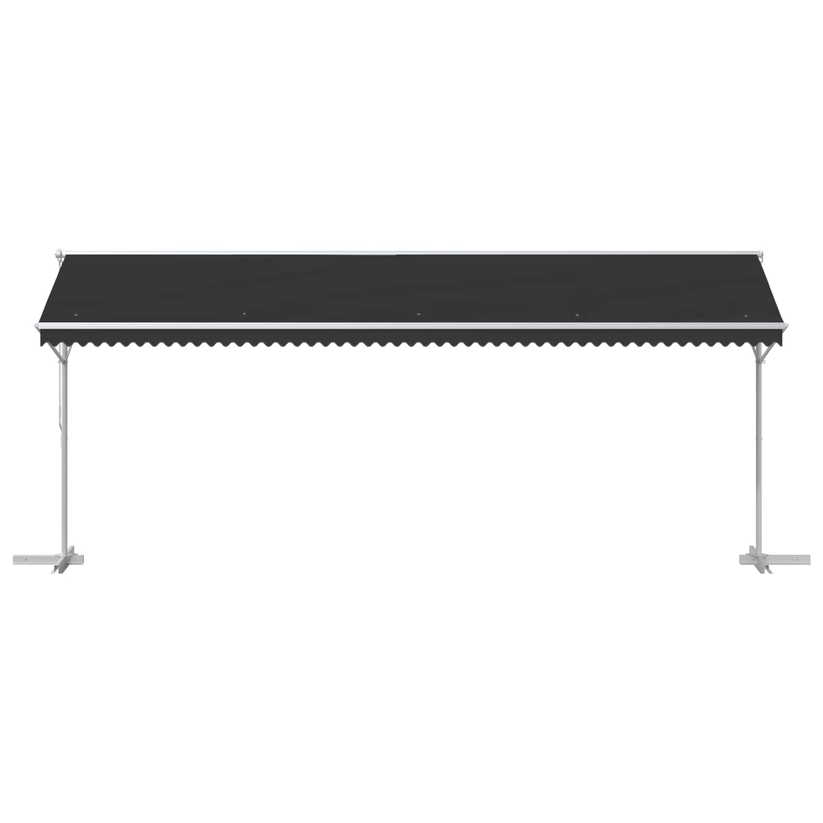 Vrijstaande luifel Antracietkleurig 6 x 3 m Polyester is nu te koop bij PeponiXL, paradijselijk wonen!