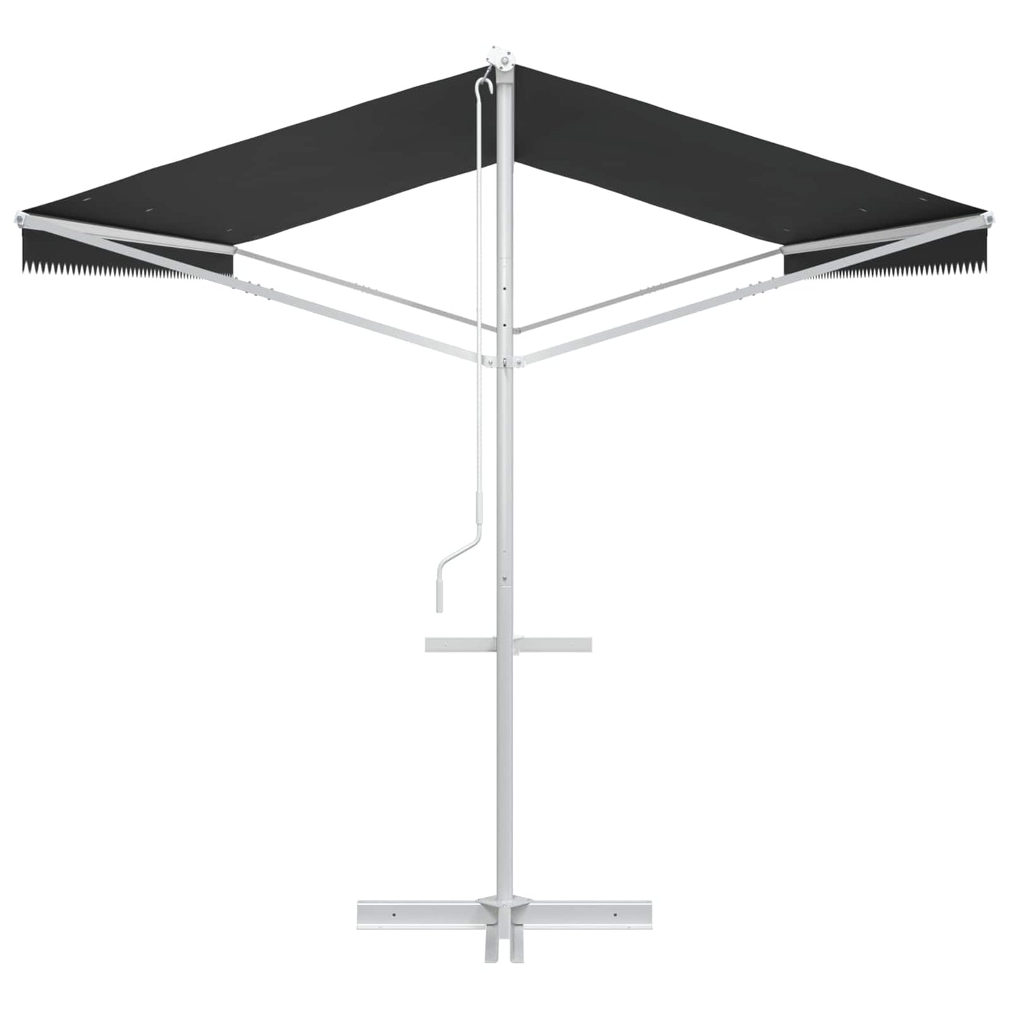 Vrijstaande luifel Antracietkleurig 6 x 3 m Polyester is nu te koop bij PeponiXL, paradijselijk wonen!