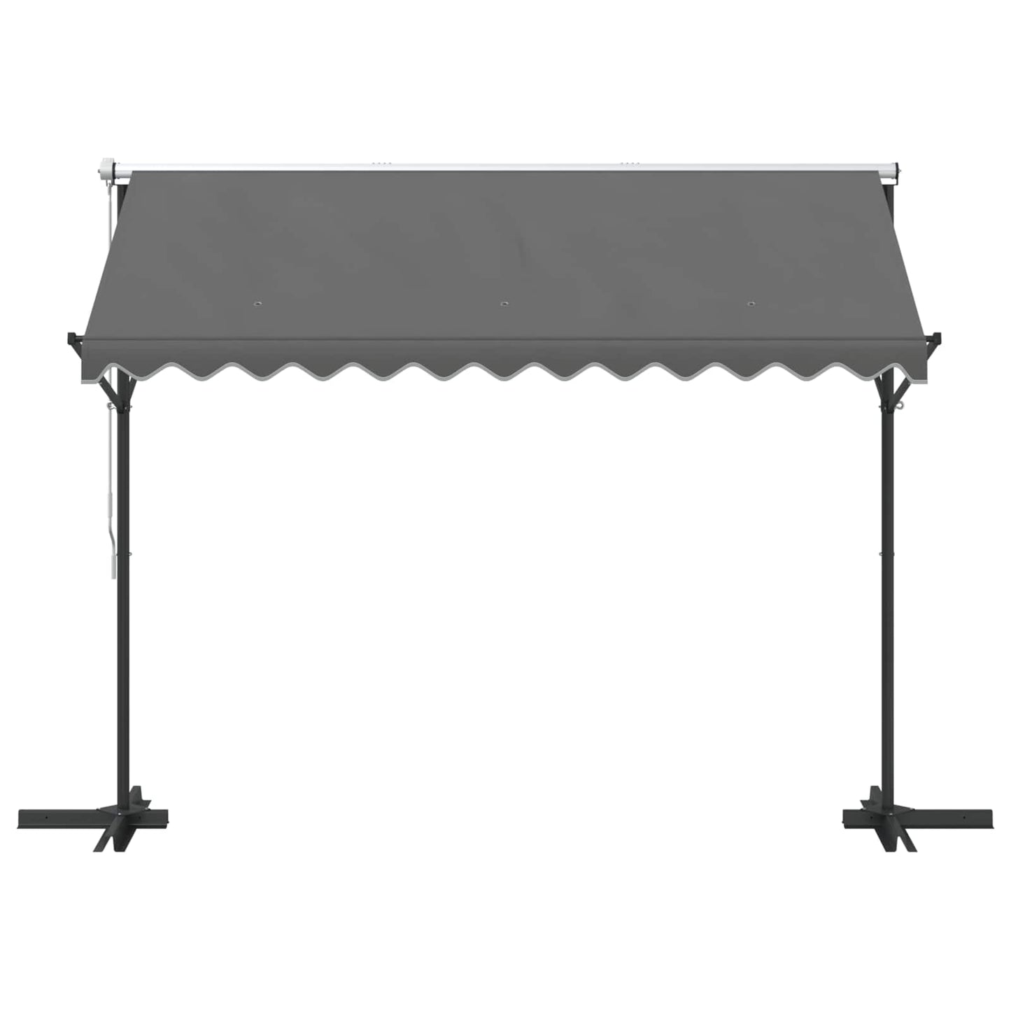 Vrijstaande luifel Grijs 3 x 3 m Polyester is nu te koop bij PeponiXL, paradijselijk wonen!