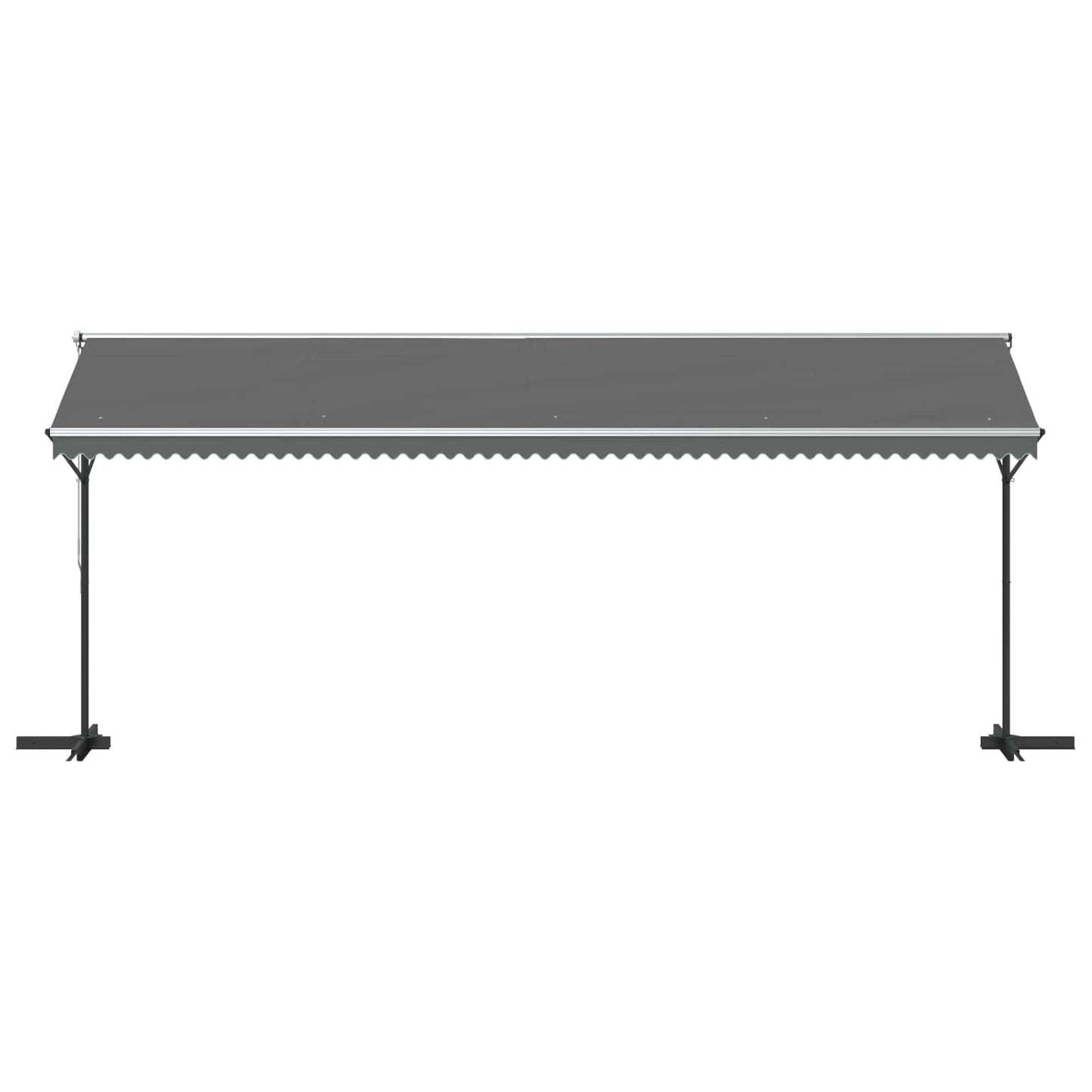 Vrijstaande luifel Grijs 6 x 3 m Polyester is nu te koop bij PeponiXL, paradijselijk wonen!