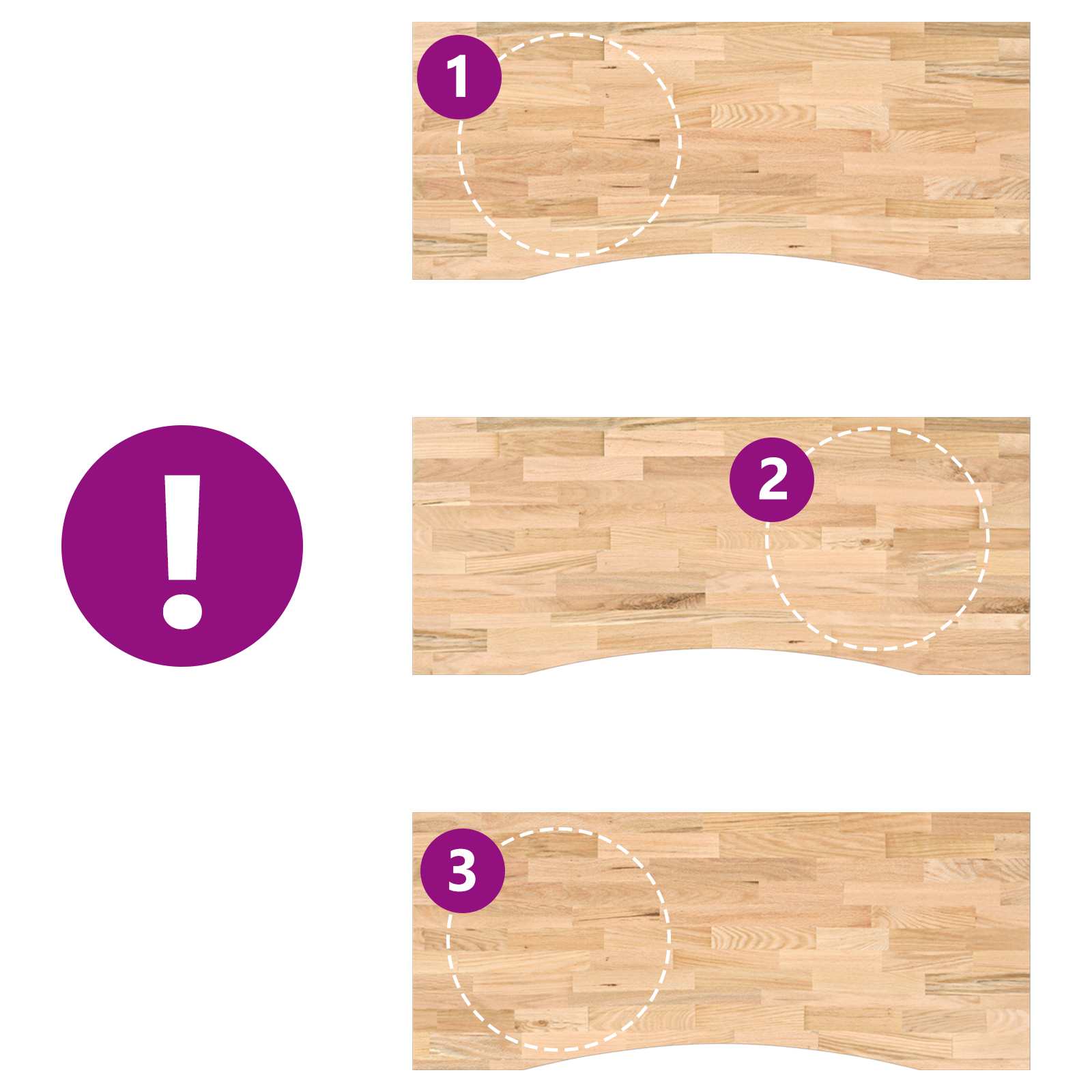 Bureau Wit en Natuurlijk 120 x 60 cm Massief Eikenhout is nu te koop bij PeponiXL, paradijselijk wonen!