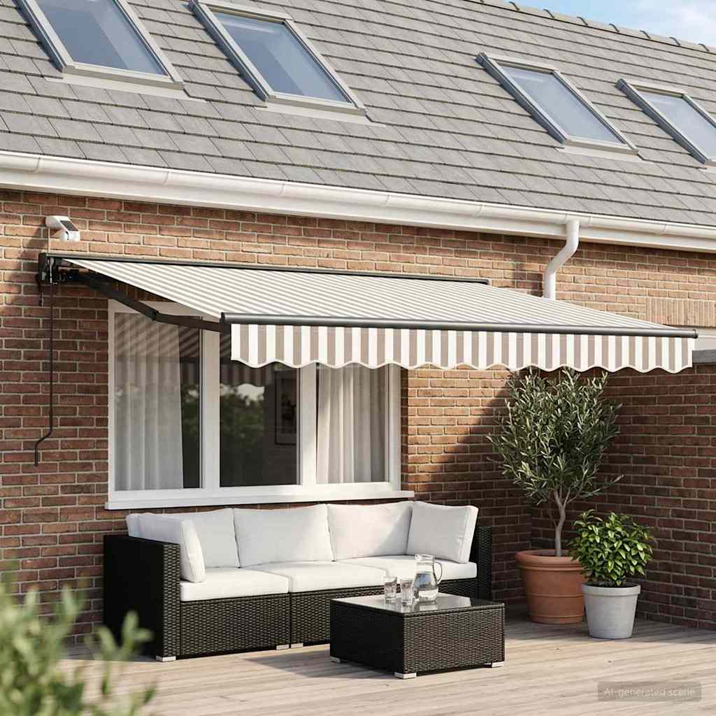 Elektrisch Uittrekbaar Zonnescherm 3,5 x 2,5 m is nu te koop bij PeponiXL, paradijselijk wonen!