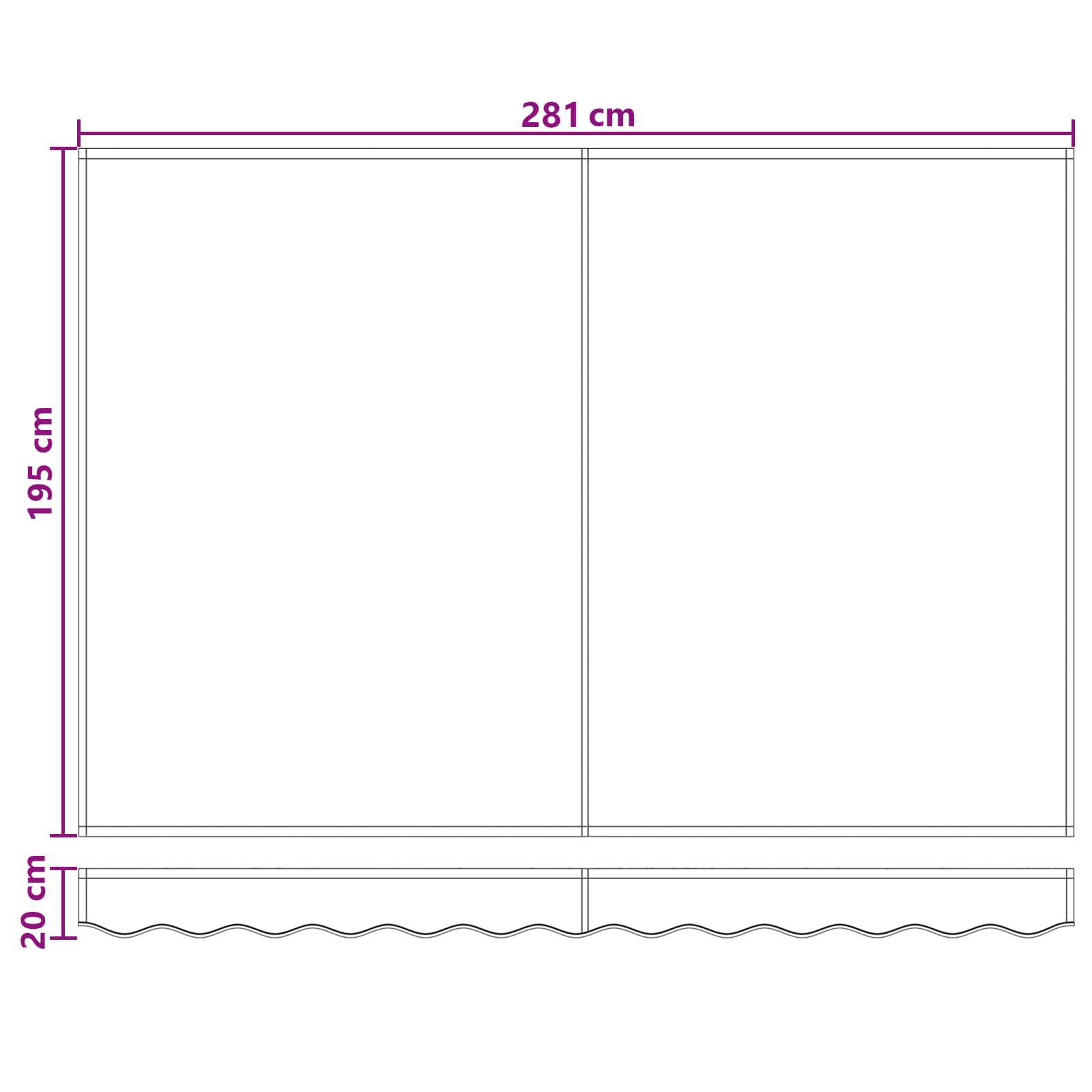 Elektrisch Uittrekbaar Zonnescherm Taupe is nu te koop bij PeponiXL, paradijselijk wonen!