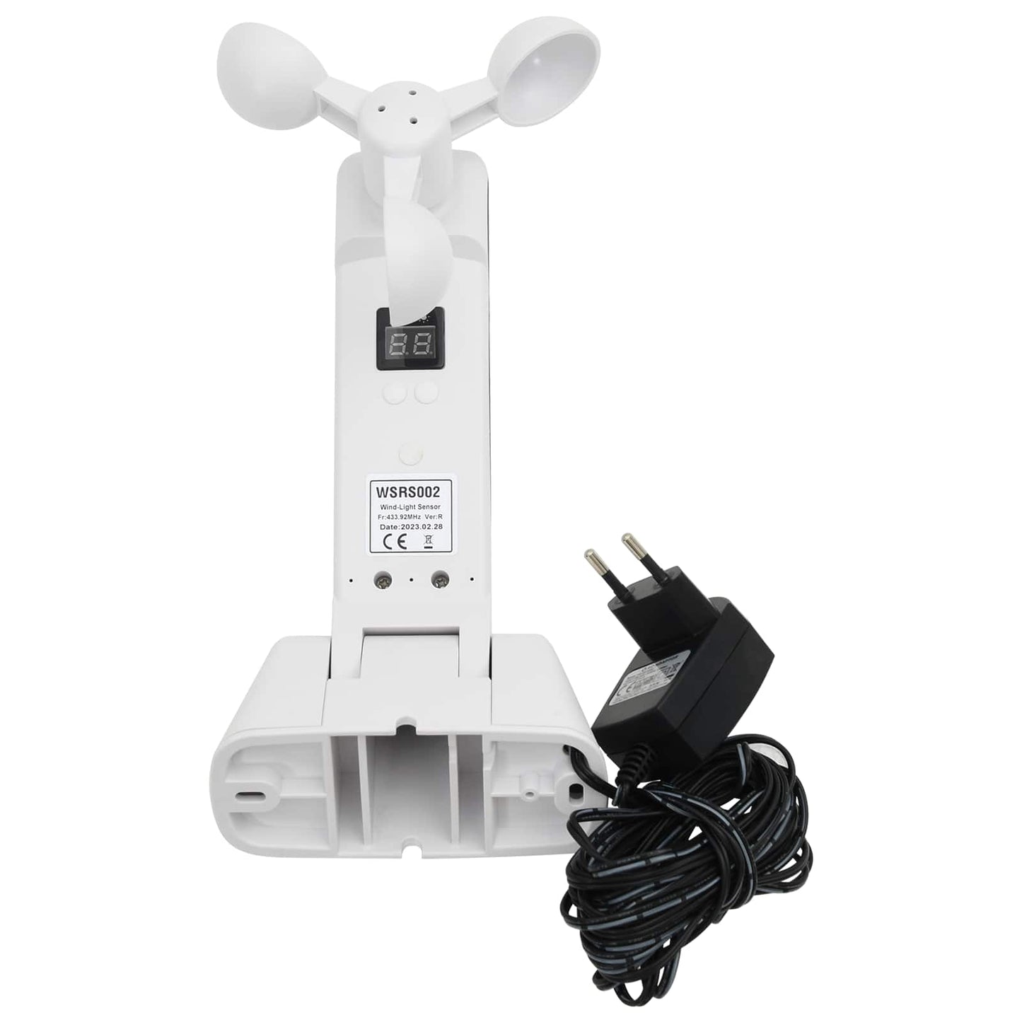 Elektrisch Uittrekbaar Zonnescherm Lichtgrijs en wit. is nu te koop bij PeponiXL, paradijselijk wonen!
