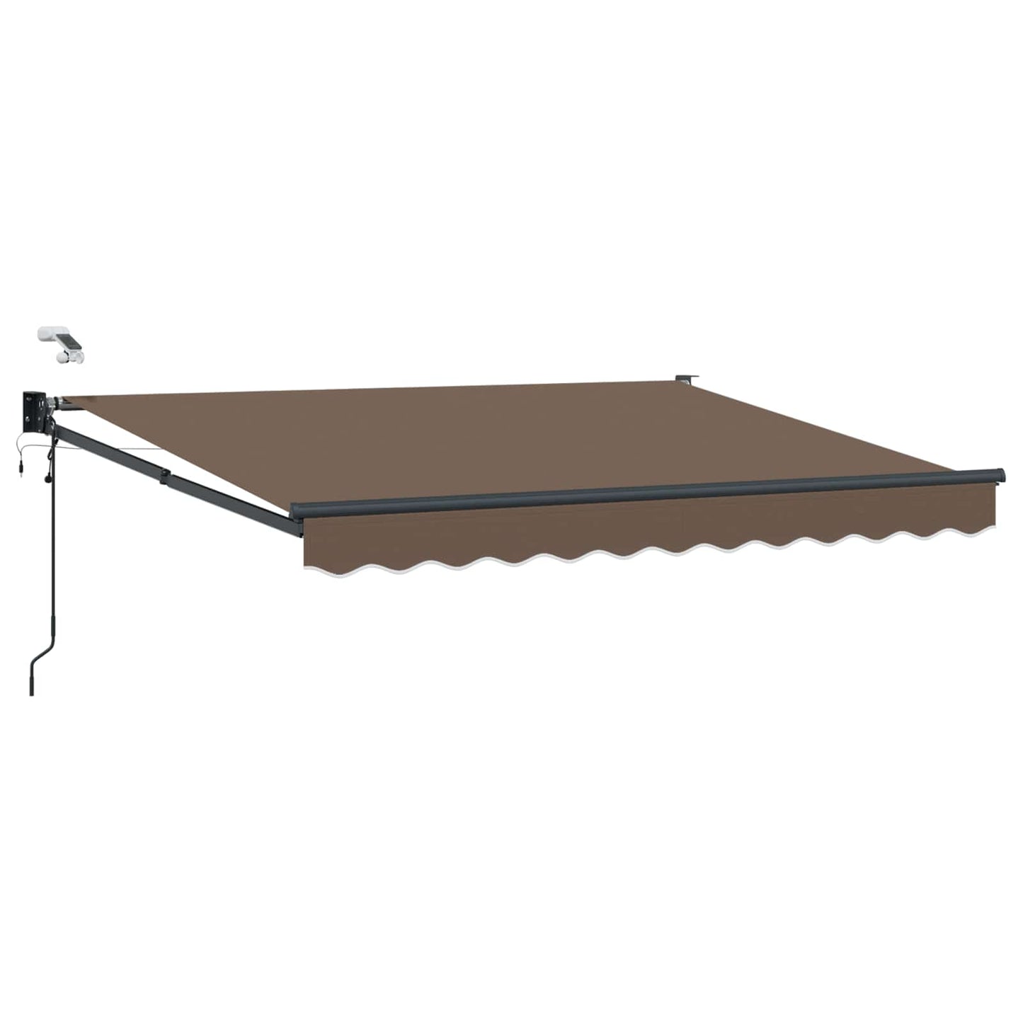 Elektrisch Uittrekbaar Zonnescherm Taupe is nu te koop bij PeponiXL, paradijselijk wonen!