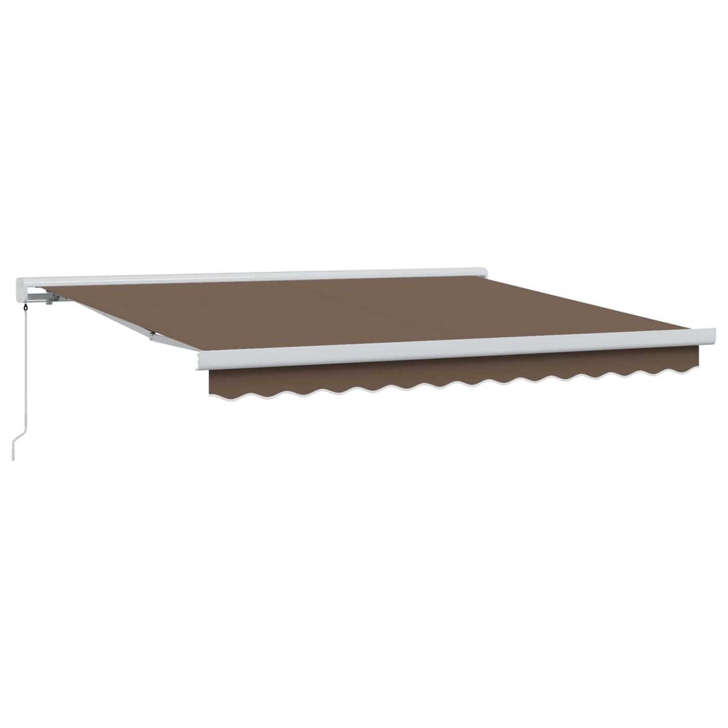 Uitschuifbare luifel Taupe 350 x 250 cm Canvas en Aluminium is nu te koop bij PeponiXL, paradijselijk wonen!