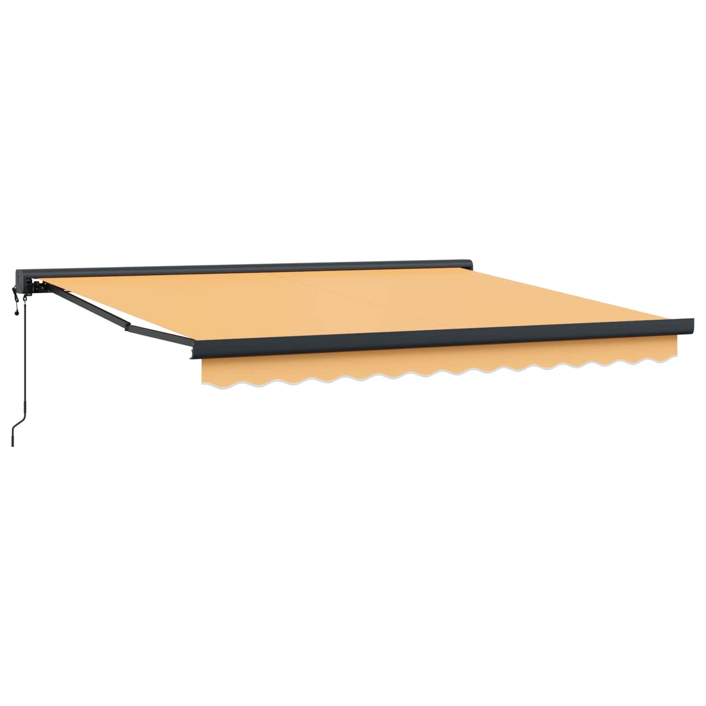 Uitschuifbare luifel Zand 350 x 250 cm Stof en Metaal is nu te koop bij PeponiXL, paradijselijk wonen!