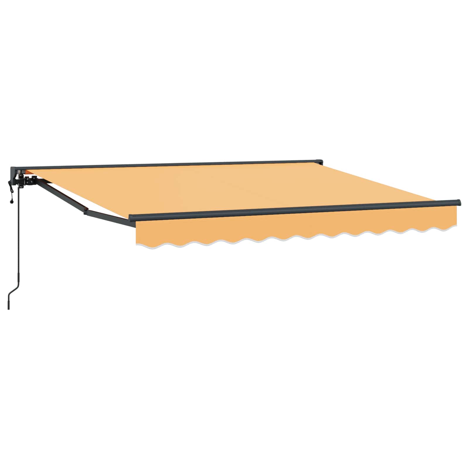 Uitschuifbare luifel Zand 3,5 x 2,5 m Polyester en Aluminium is nu te koop bij PeponiXL, paradijselijk wonen!