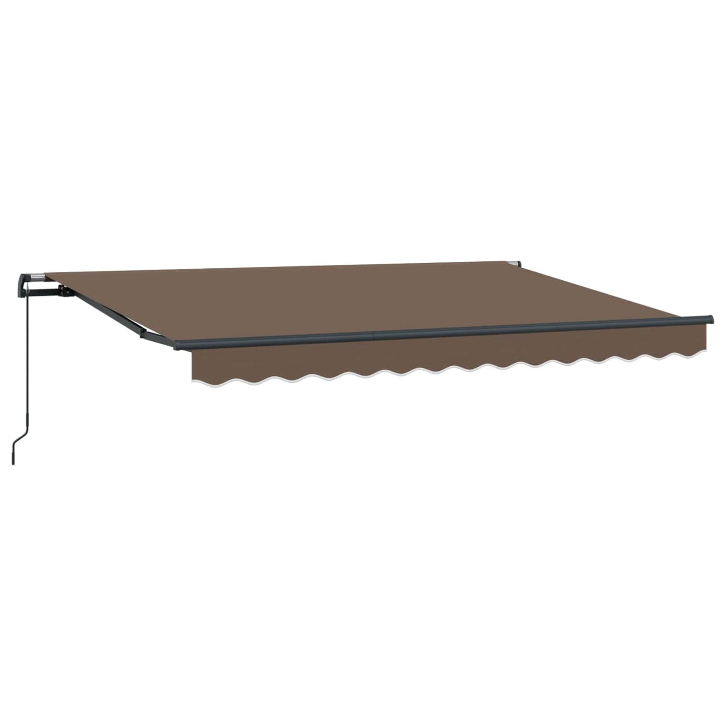 Uitschuifbare luifel Taupe 500 × 300 cm Polyester en Aluminium is nu te koop bij PeponiXL, paradijselijk wonen!