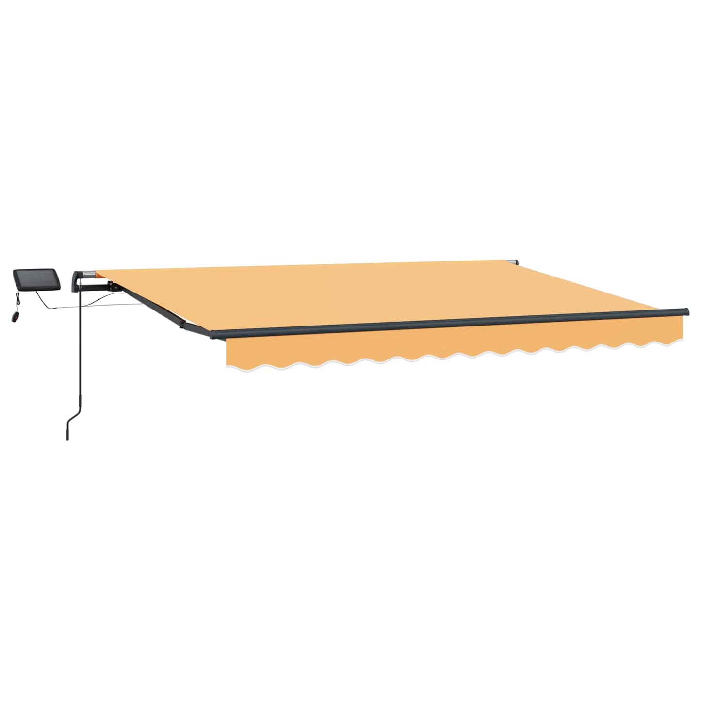 Inklapbaar Zonnescherm Zand 500 × 300 cm Stof