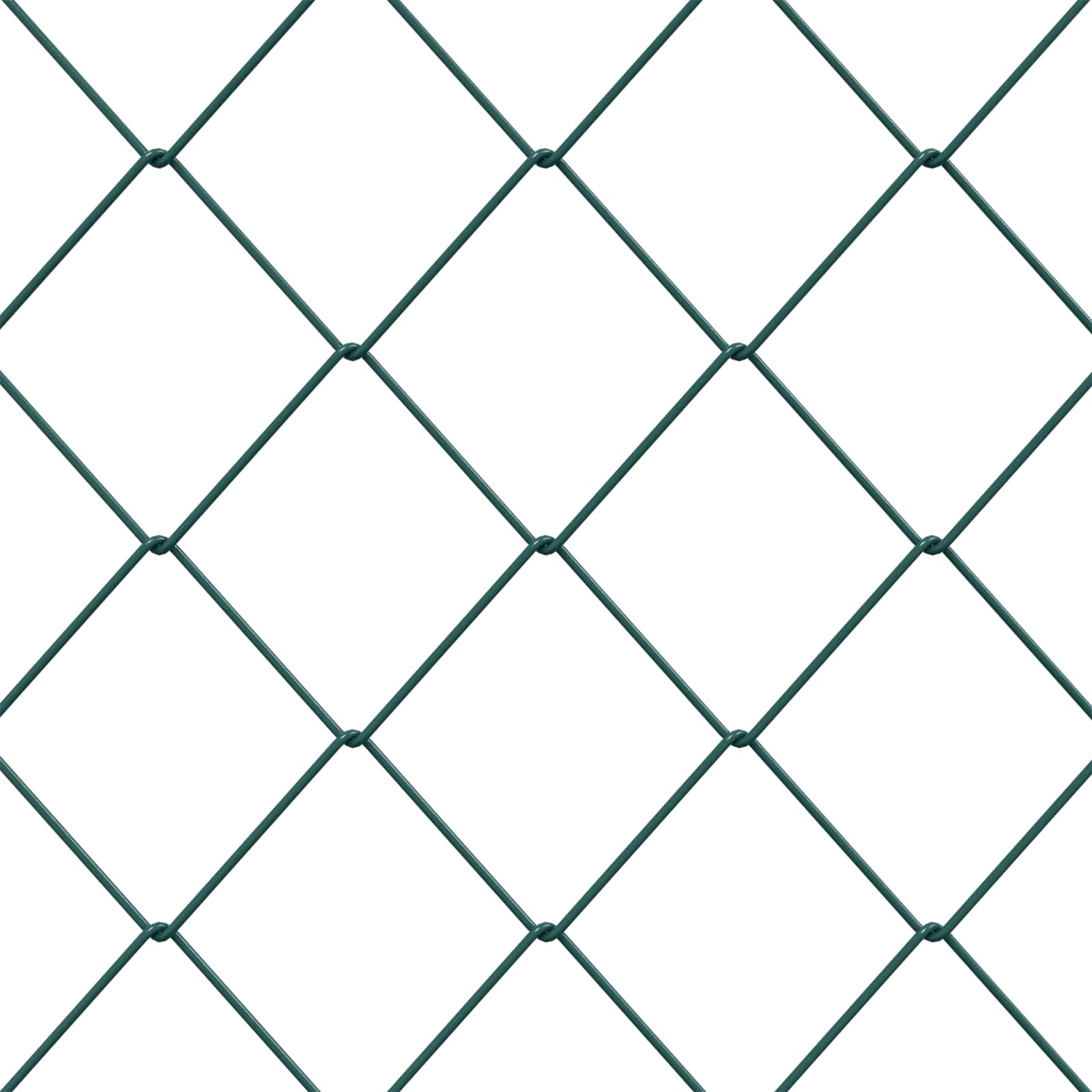 Kettenschakelhek Groen 2 x 20 m Staal is nu te koop bij PeponiXL, paradijselijk wonen!