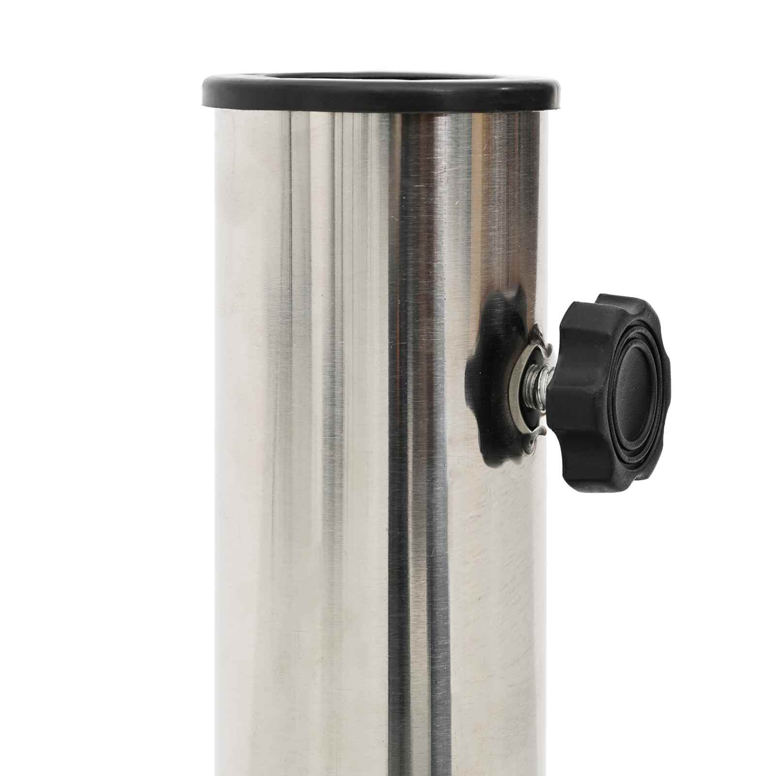 Parasolvoet voor 40-50 mm paal 26.75 kg Zwart Graniet en RVS is nu te koop bij PeponiXL, paradijselijk wonen!