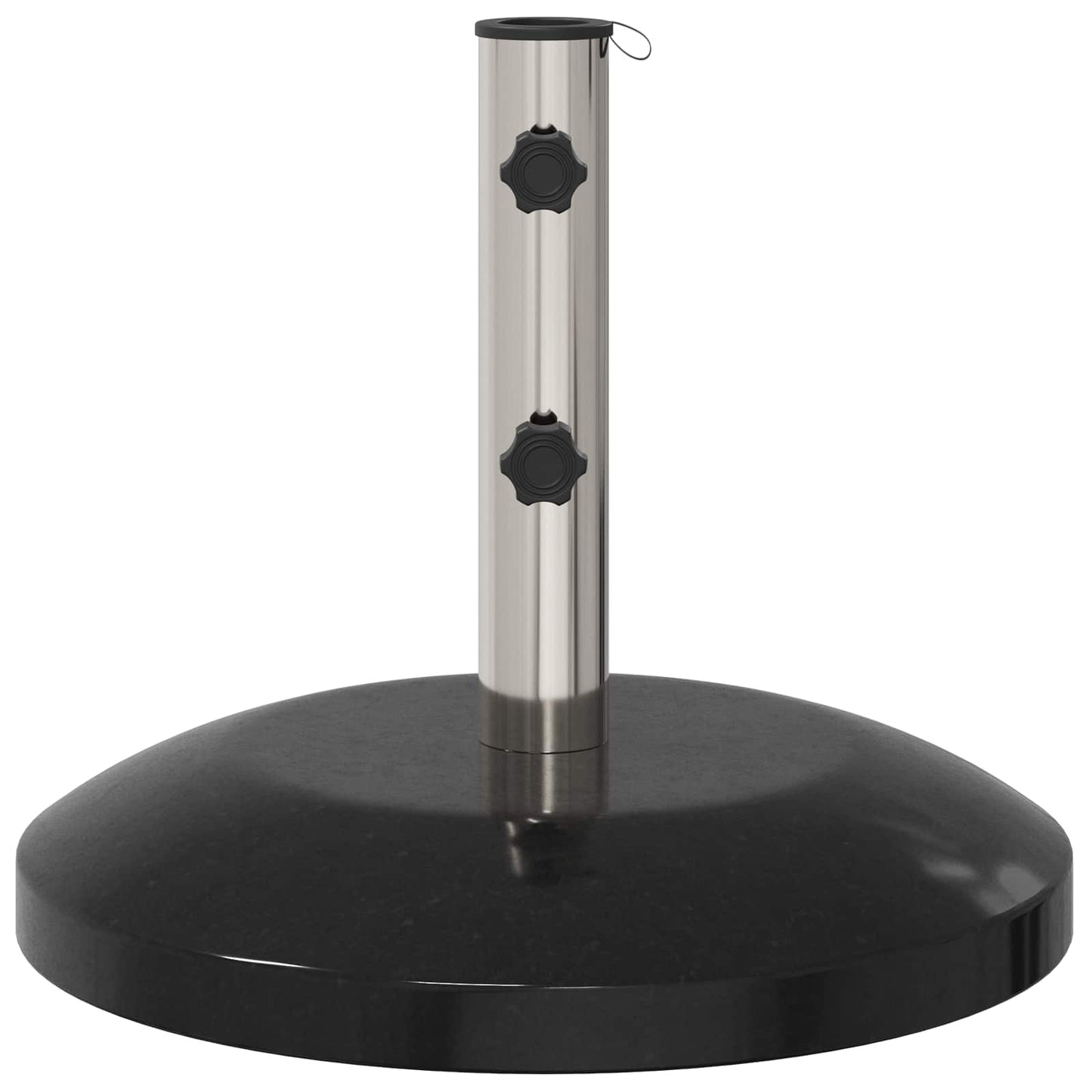 Parasolvoet voor 40-50 mm paal 26.75 kg Zwart Graniet en RVS is nu te koop bij PeponiXL, paradijselijk wonen!