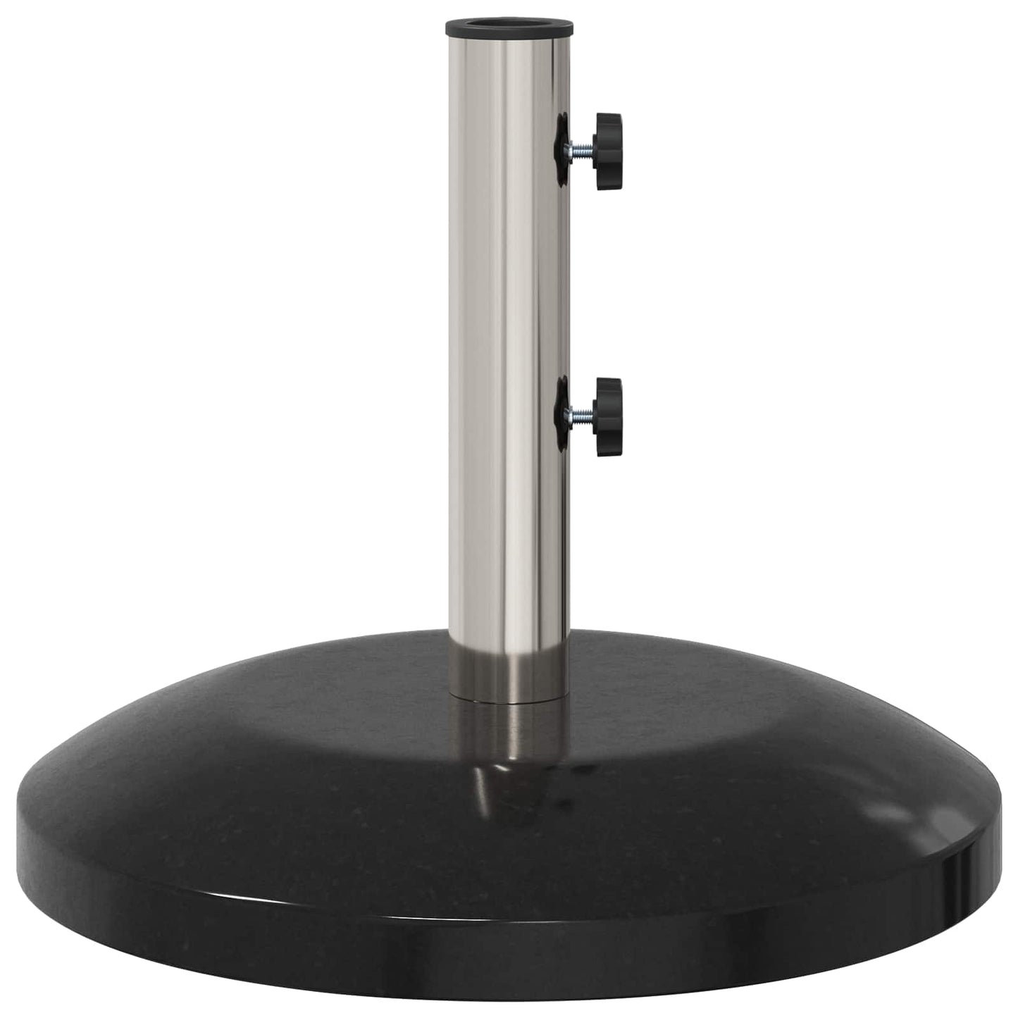Parasolvoet voor 40-50 mm paal 26.75 kg Zwart Graniet en RVS is nu te koop bij PeponiXL, paradijselijk wonen!