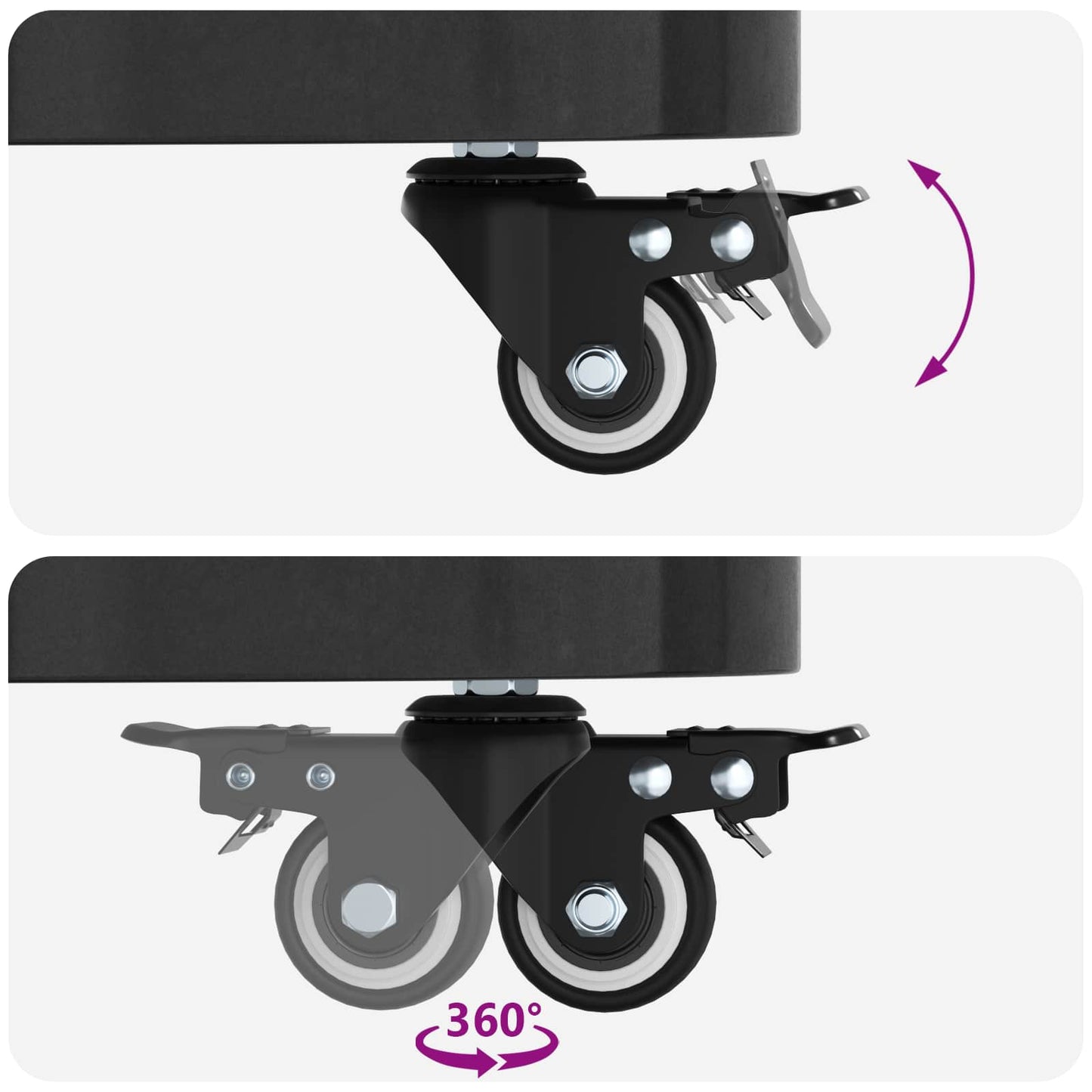 Granieten parasolvoet met wielen voor parasolstok van 40-50 mm 29 kg Zwart is nu te koop bij PeponiXL, paradijselijk wonen!