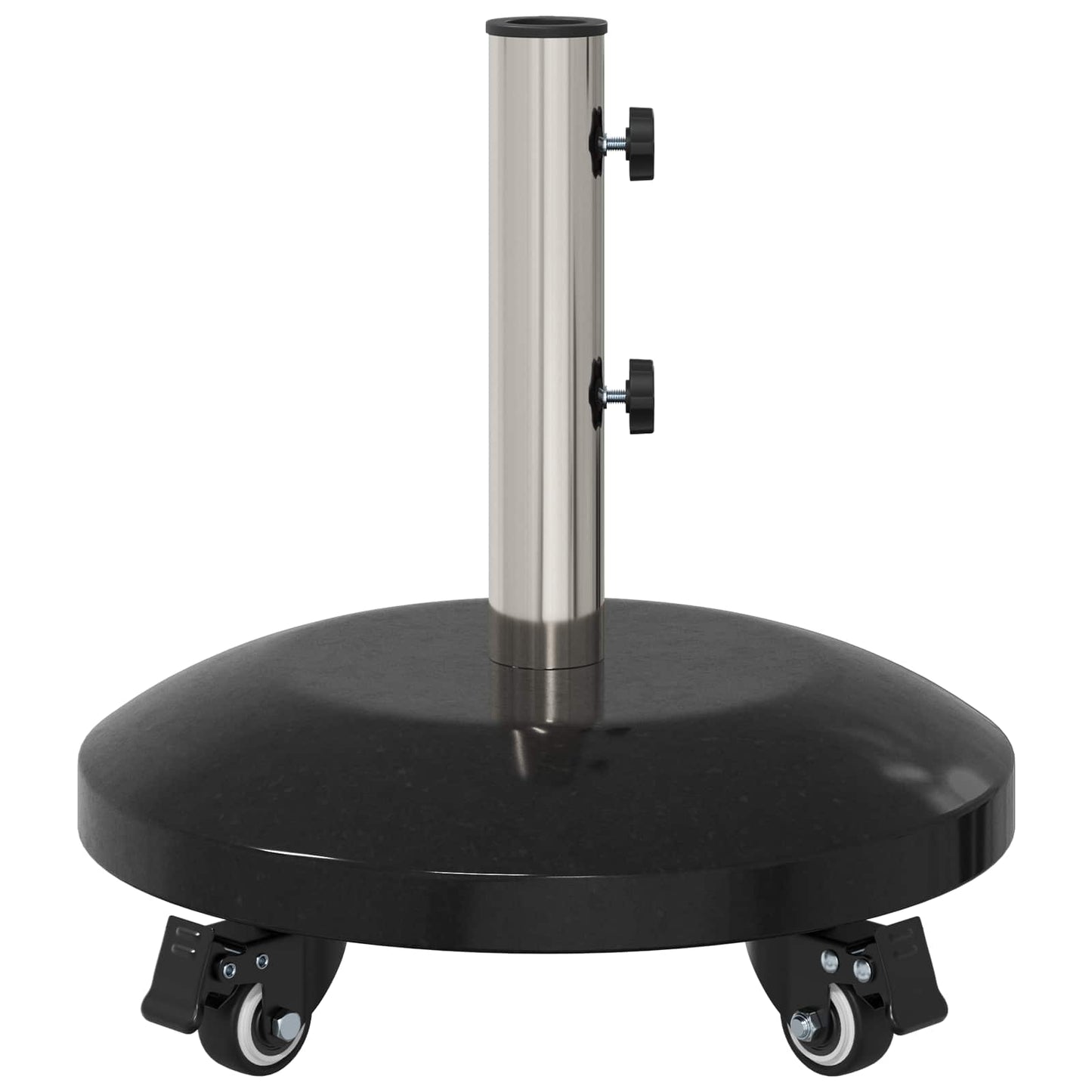 Granieten parasolvoet met wielen voor parasolstok van 40-50 mm 29 kg Zwart is nu te koop bij PeponiXL, paradijselijk wonen!