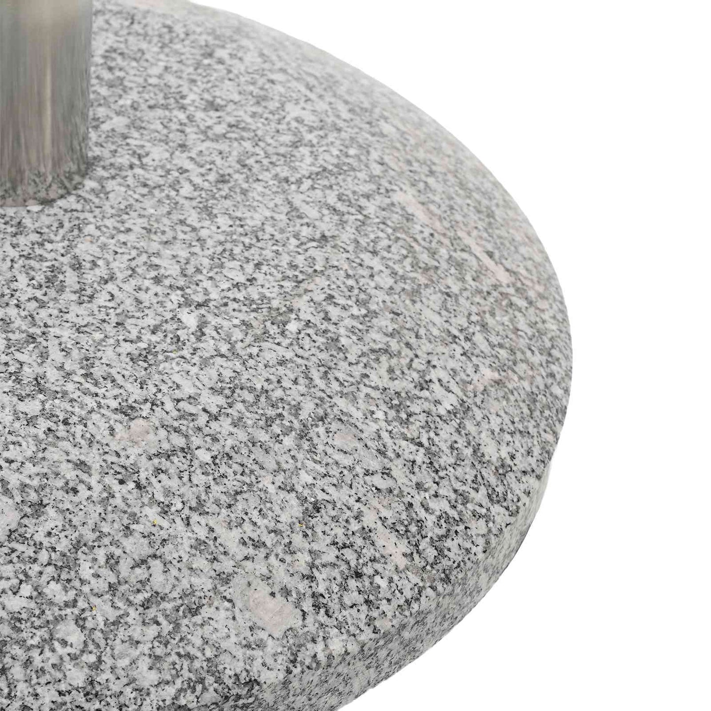 Parasolvoet voor 40-50 mm paal 26.45 kg Grijs Graniet en RVS is nu te koop bij PeponiXL, paradijselijk wonen!