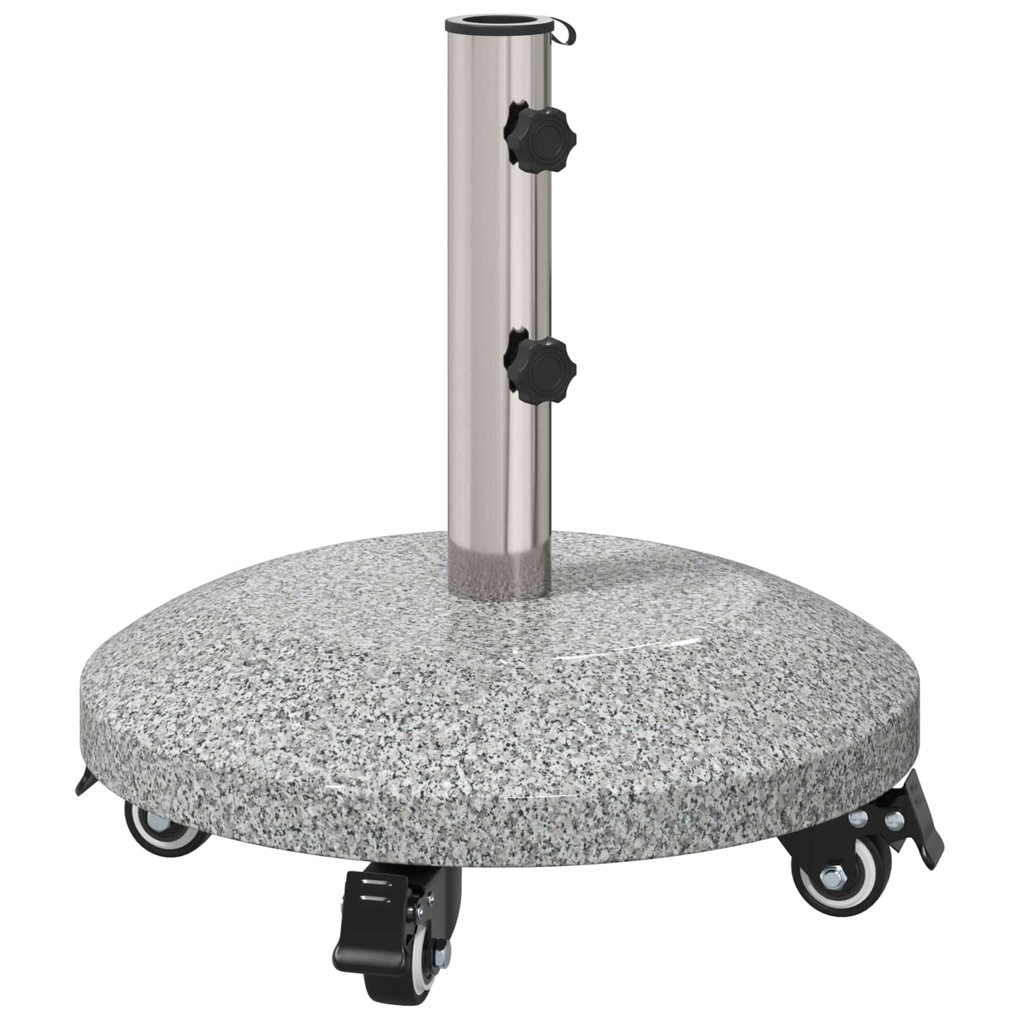 Graniet parasolvoet met wielen voor 4-5 cm stok 27.2 kg Grijs is nu te koop bij PeponiXL, paradijselijk wonen!