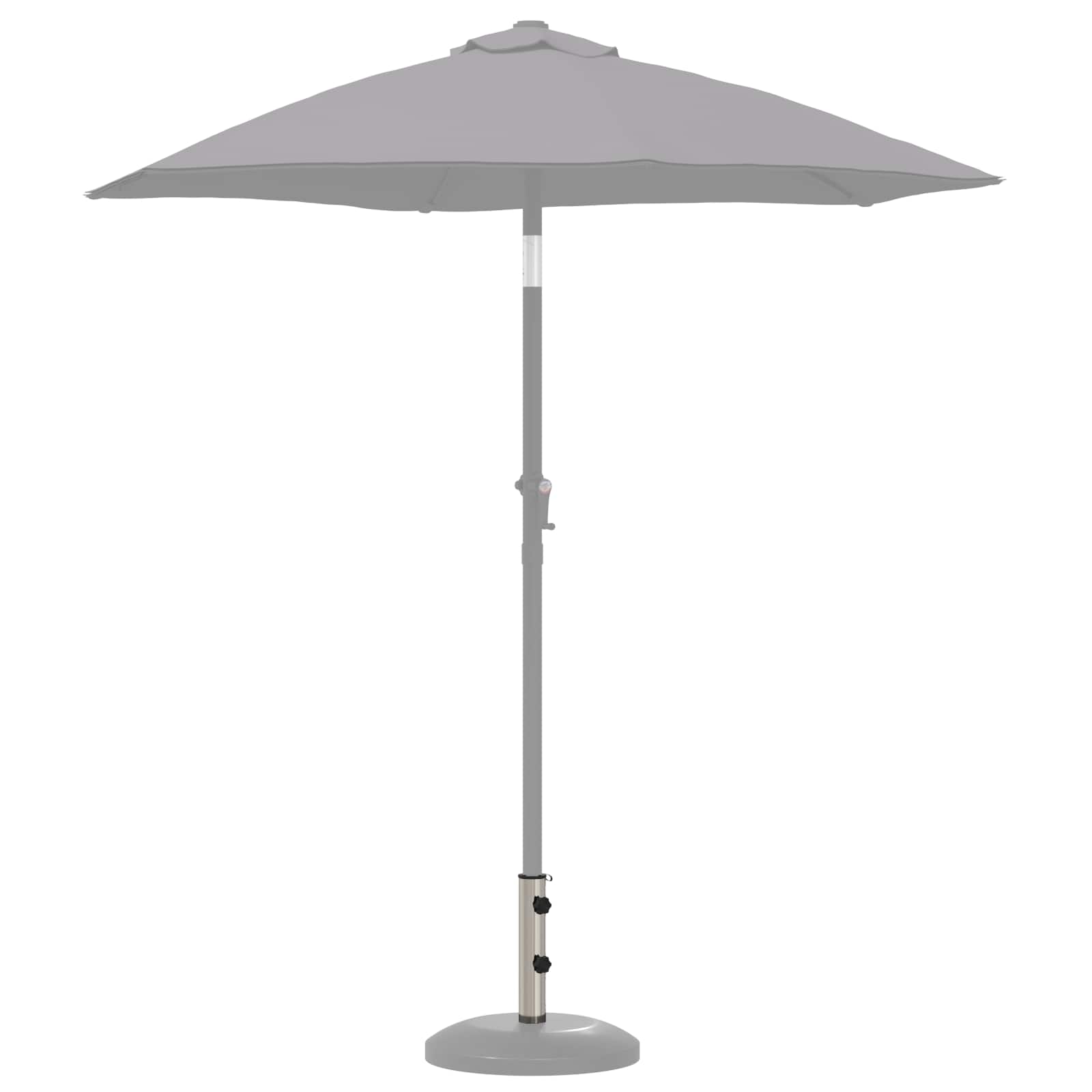 Parasol Basisbuis 0.63 kg Natuurlijk RVS Roestvrij staal is nu te koop bij PeponiXL, paradijselijk wonen!