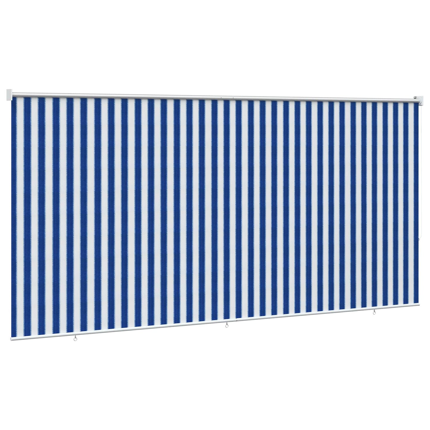 Buitenrolgordijn 90% UV-blok Blauw en Witte Streep 240 x 230 cm is nu te koop bij PeponiXL, paradijselijk wonen!