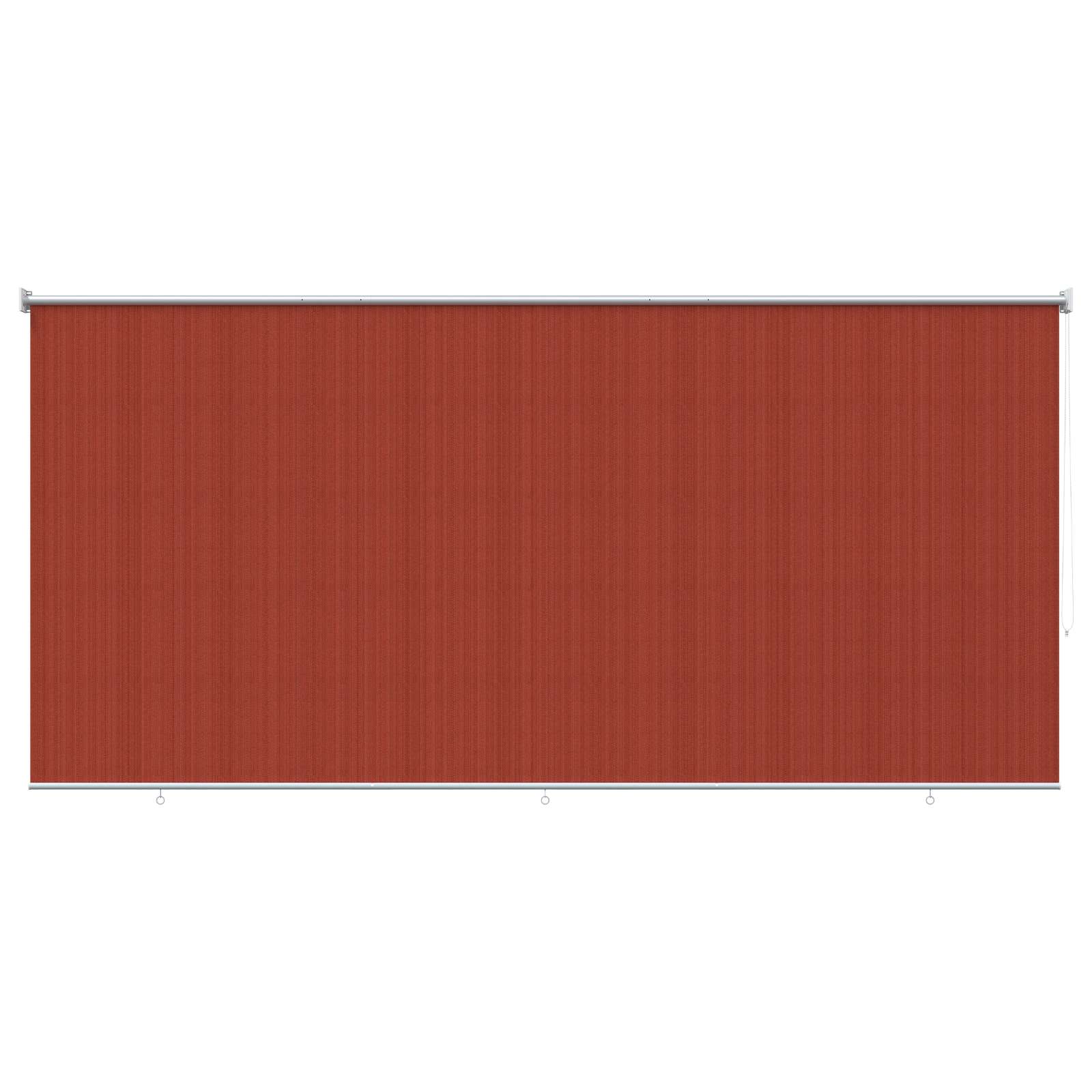 Buitenrolgordijn 90% UV-blok Terracotta 350 x 140 cm HDPE is nu te koop bij PeponiXL, paradijselijk wonen!