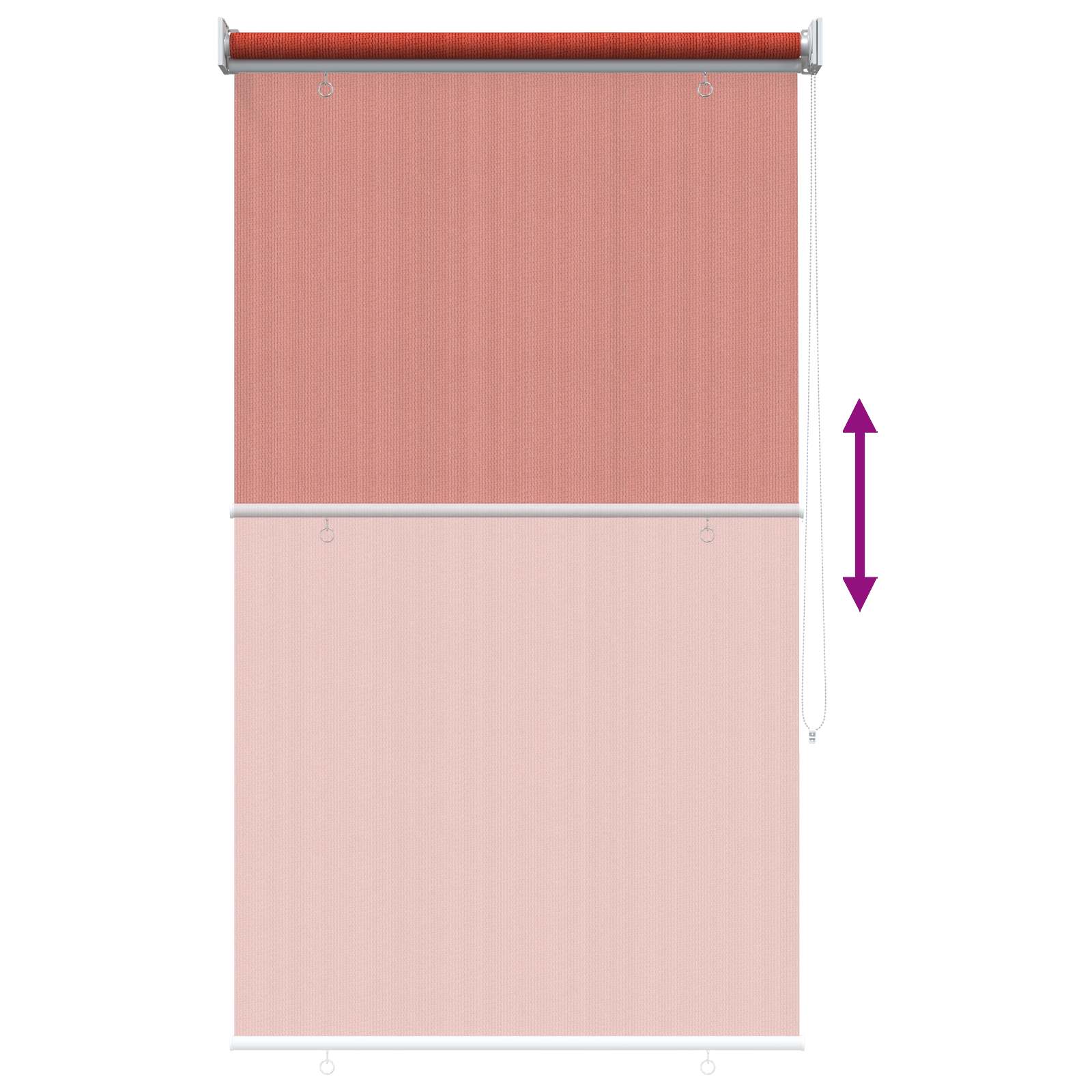 Buitenrolgordijn 90% UV-blok Terracotta 120 x 230 cm HDPE is nu te koop bij PeponiXL, paradijselijk wonen!