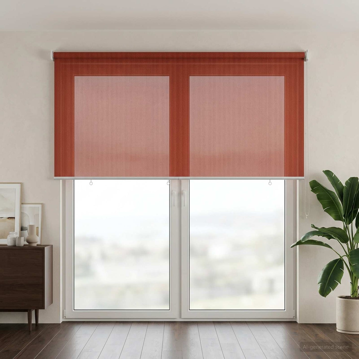 Buitenrolgordijn 90% UV-blok Terracotta 200 x 230 cm HDPE is nu te koop bij PeponiXL, paradijselijk wonen!
