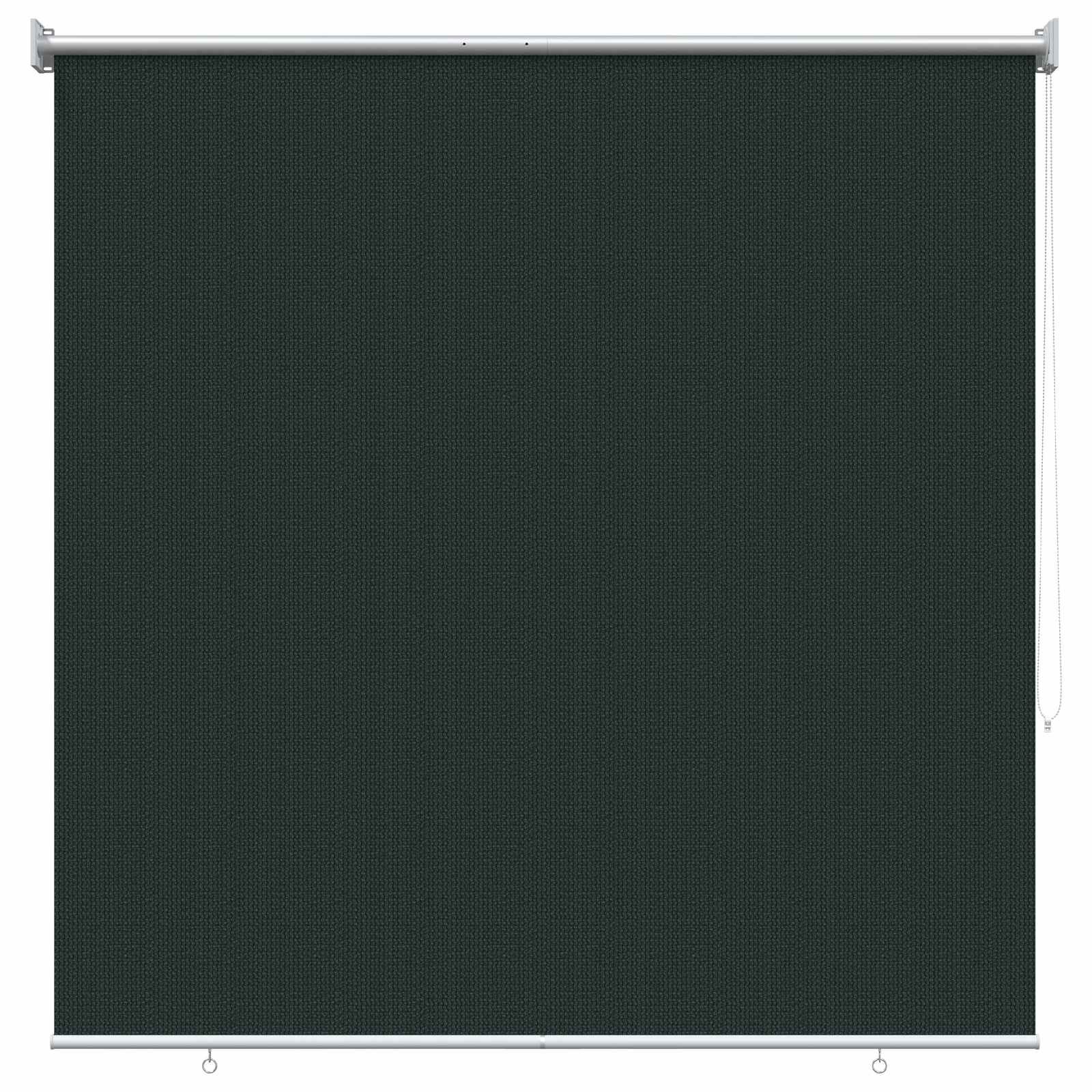 Buitenrolgordijn 90% UV-blok Donkergroen 160 x 140 cm HDPE is nu te koop bij PeponiXL, paradijselijk wonen!
