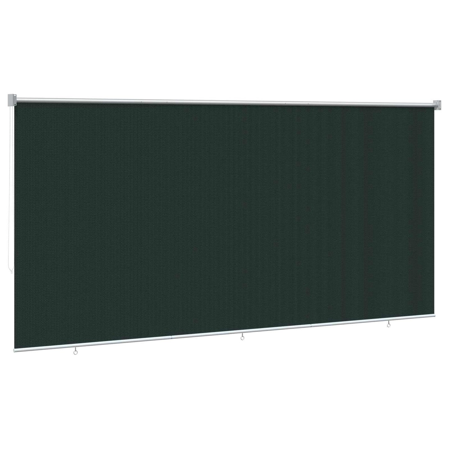 Buitenrolgordijn 90% UV-blok Donkergroen 350 x 140 cm HDPE is nu te koop bij PeponiXL, paradijselijk wonen!