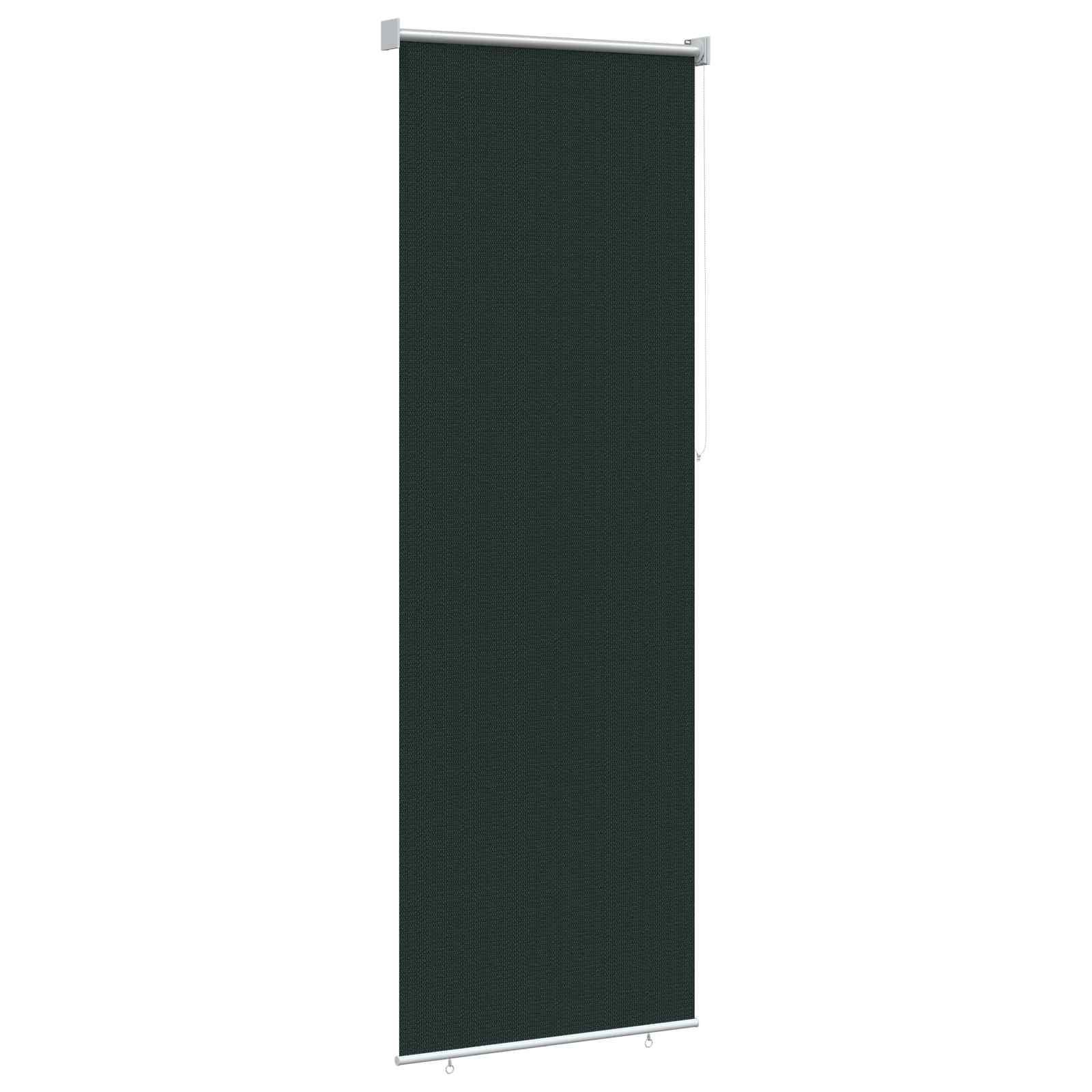 Buitenrolgordijn 90% UV-blok Donkergroen 80 x 230 cm HDPE is nu te koop bij PeponiXL, paradijselijk wonen!