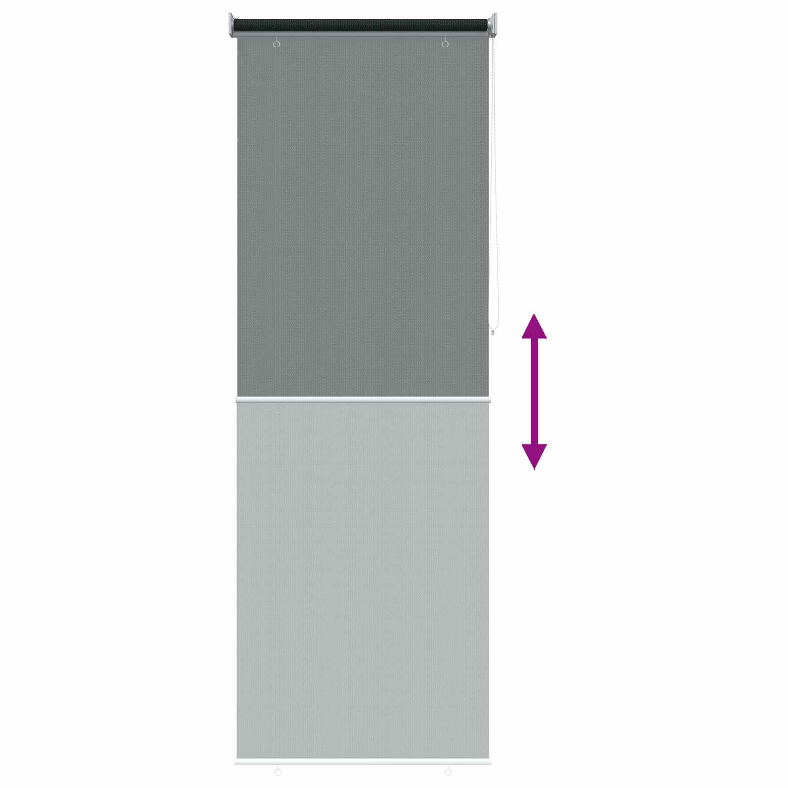 Buitenrolgordijn 90% UV-blok Donkergroen 80 x 230 cm HDPE is nu te koop bij PeponiXL, paradijselijk wonen!