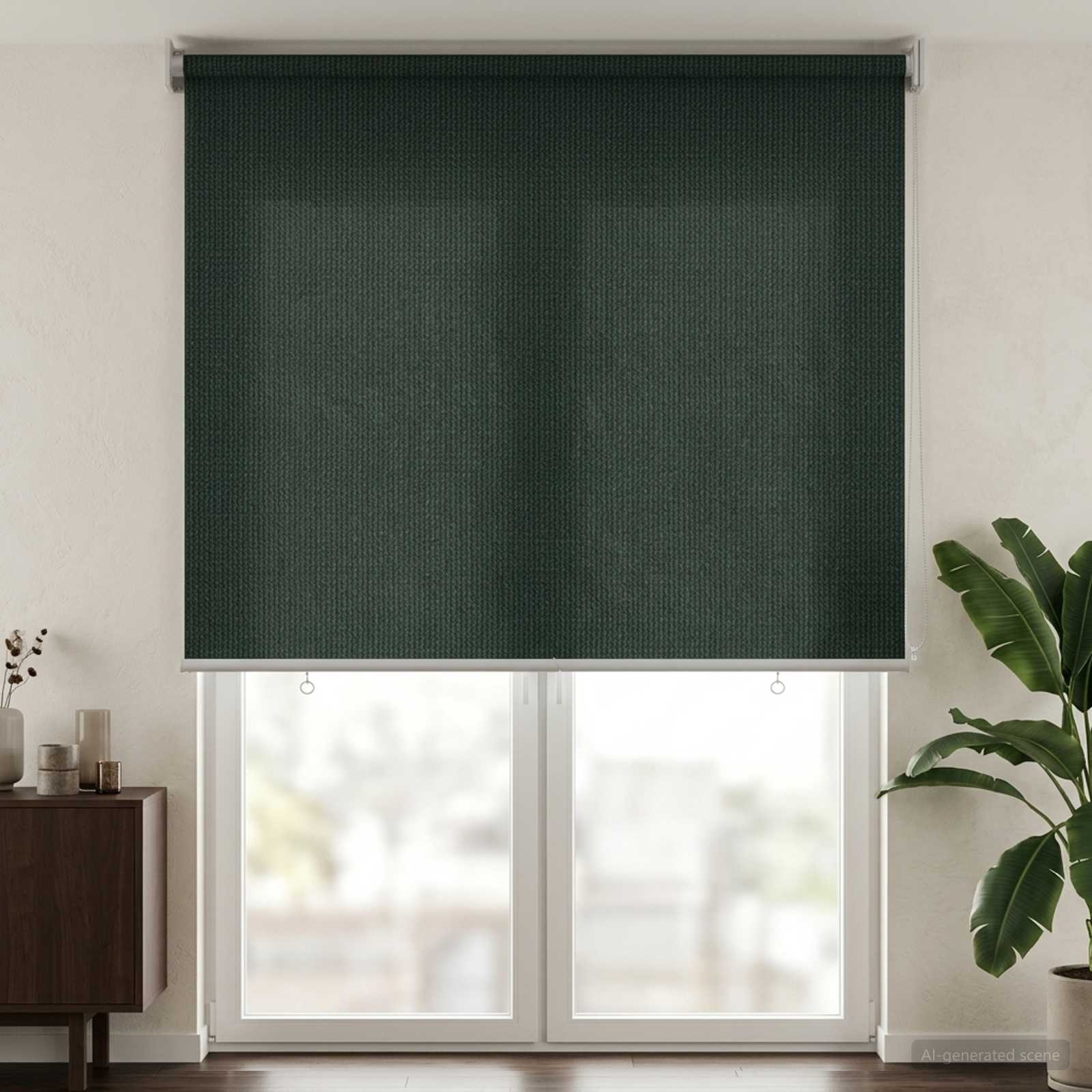 Buitenrolgordijn 90% UV-blok Donkergroen 350 x 230 cm HDPE is nu te koop bij PeponiXL, paradijselijk wonen!