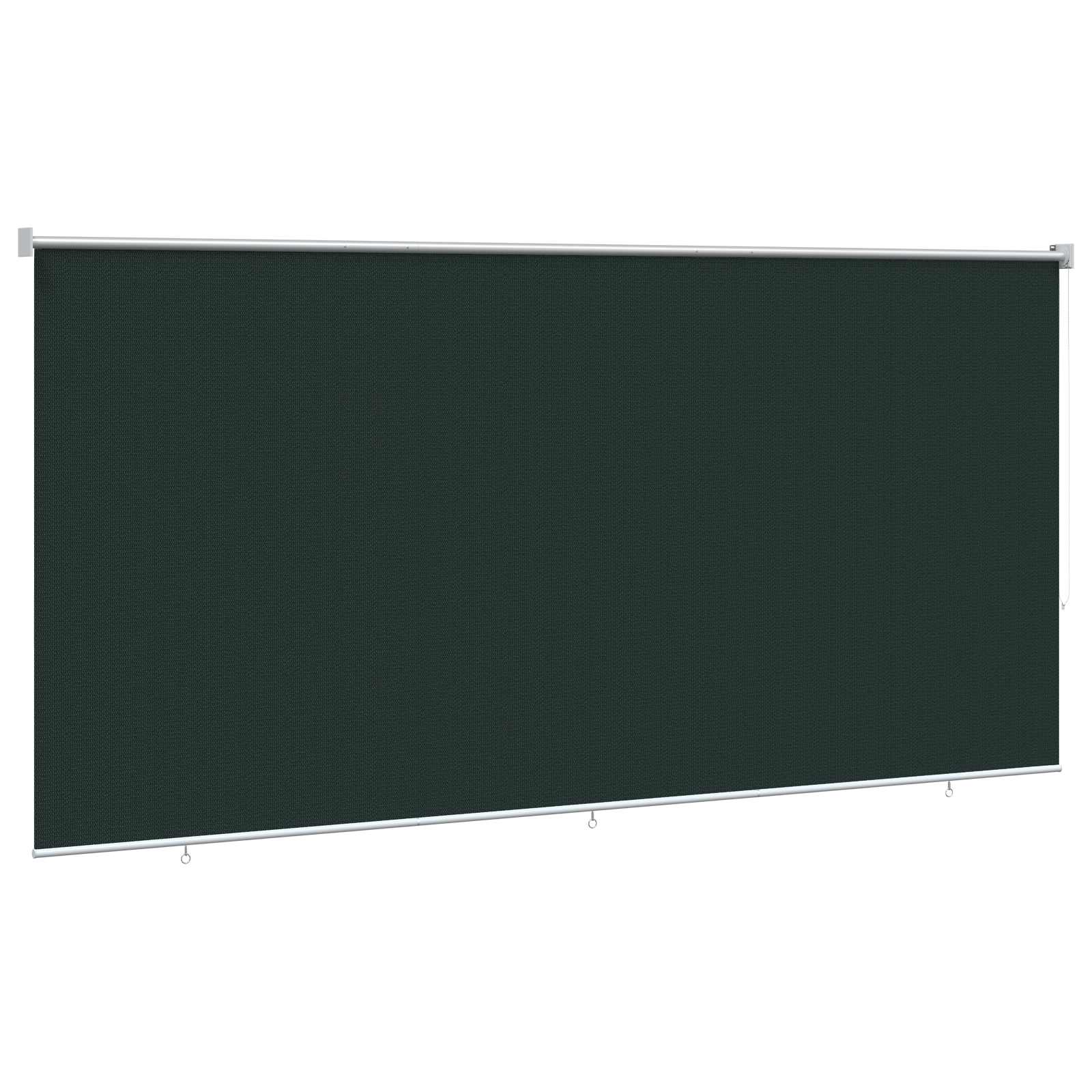 Buitenrolgordijn 90% UV-blok Donkergroen 350 x 230 cm HDPE is nu te koop bij PeponiXL, paradijselijk wonen!