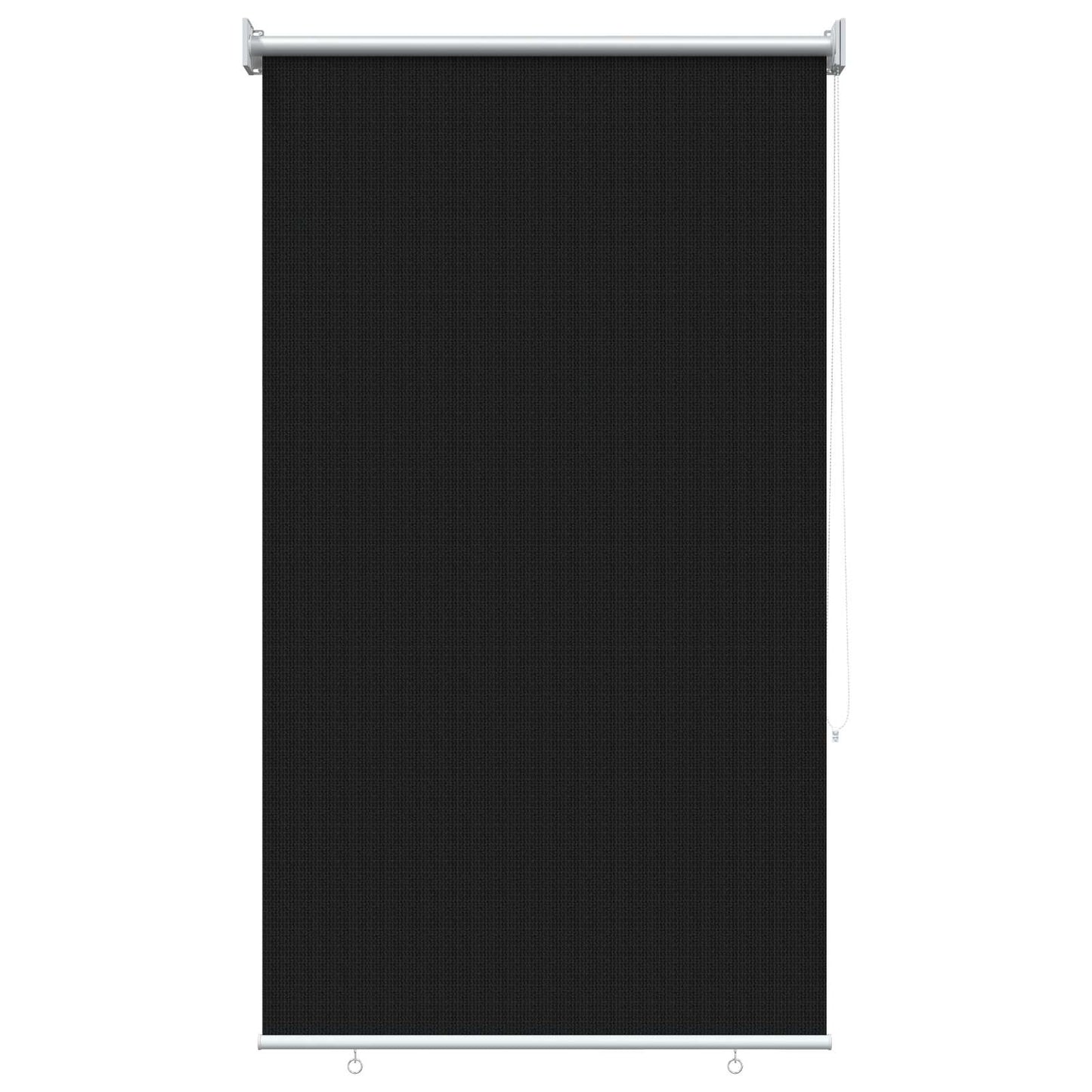 Buitenrolgordijn 90% UV-blok Zwart 80 x 140 cm HDPE is nu te koop bij PeponiXL, paradijselijk wonen!