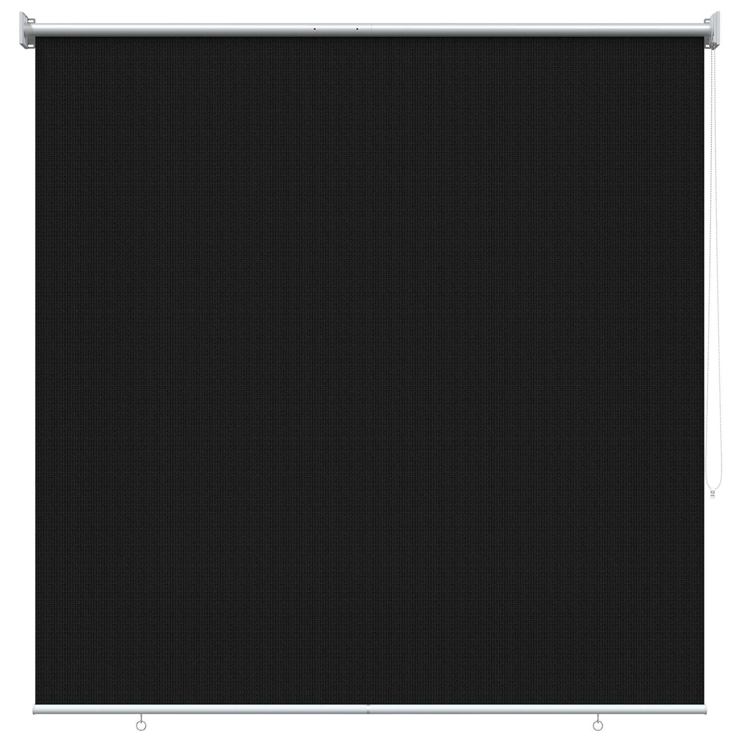 Buitenrolgordijn 90% UV-blok Zwart 140 x 140 cm HDPE is nu te koop bij PeponiXL, paradijselijk wonen!