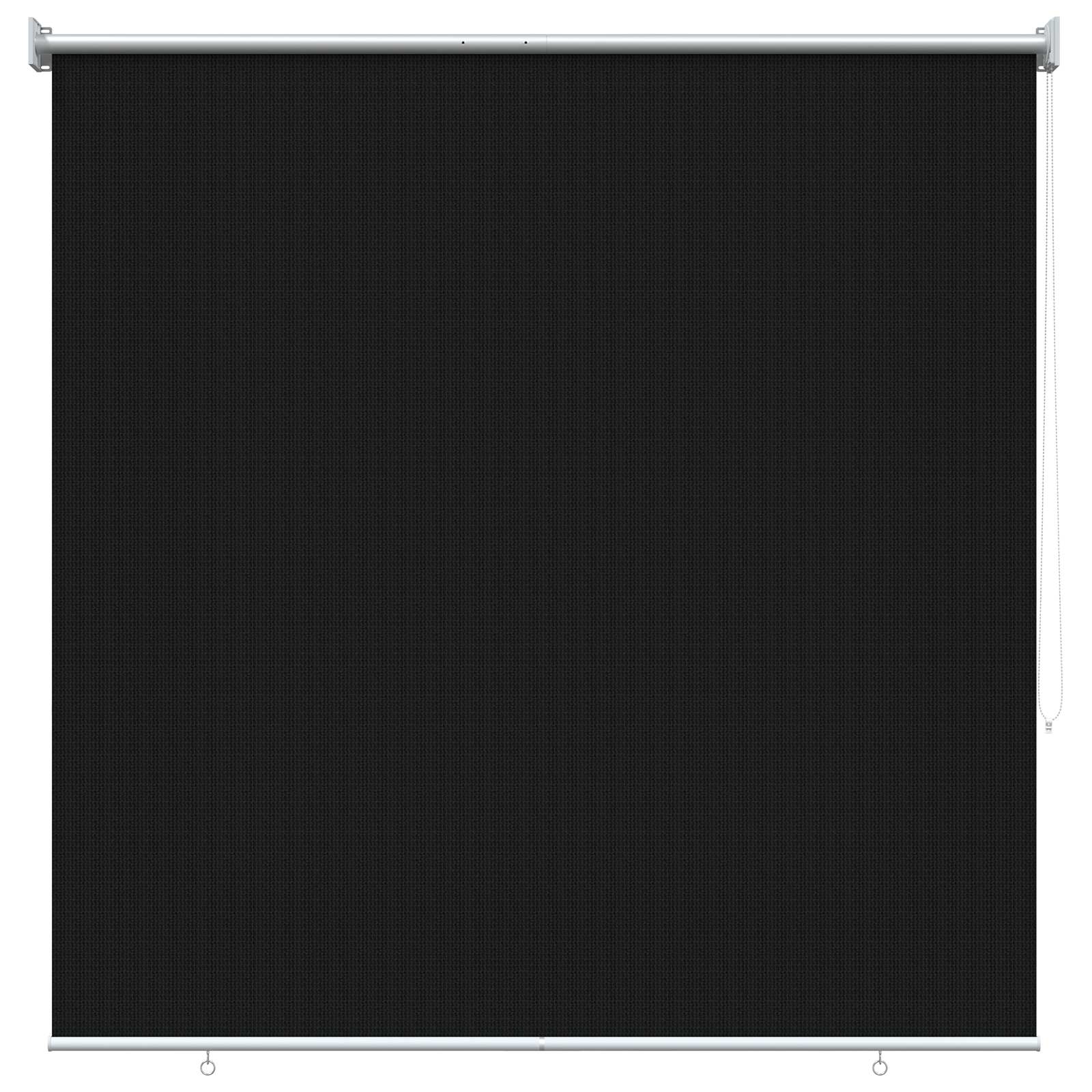 Buitenrolgordijn 90% UV-blok Zwart 140 x 140 cm HDPE is nu te koop bij PeponiXL, paradijselijk wonen!
