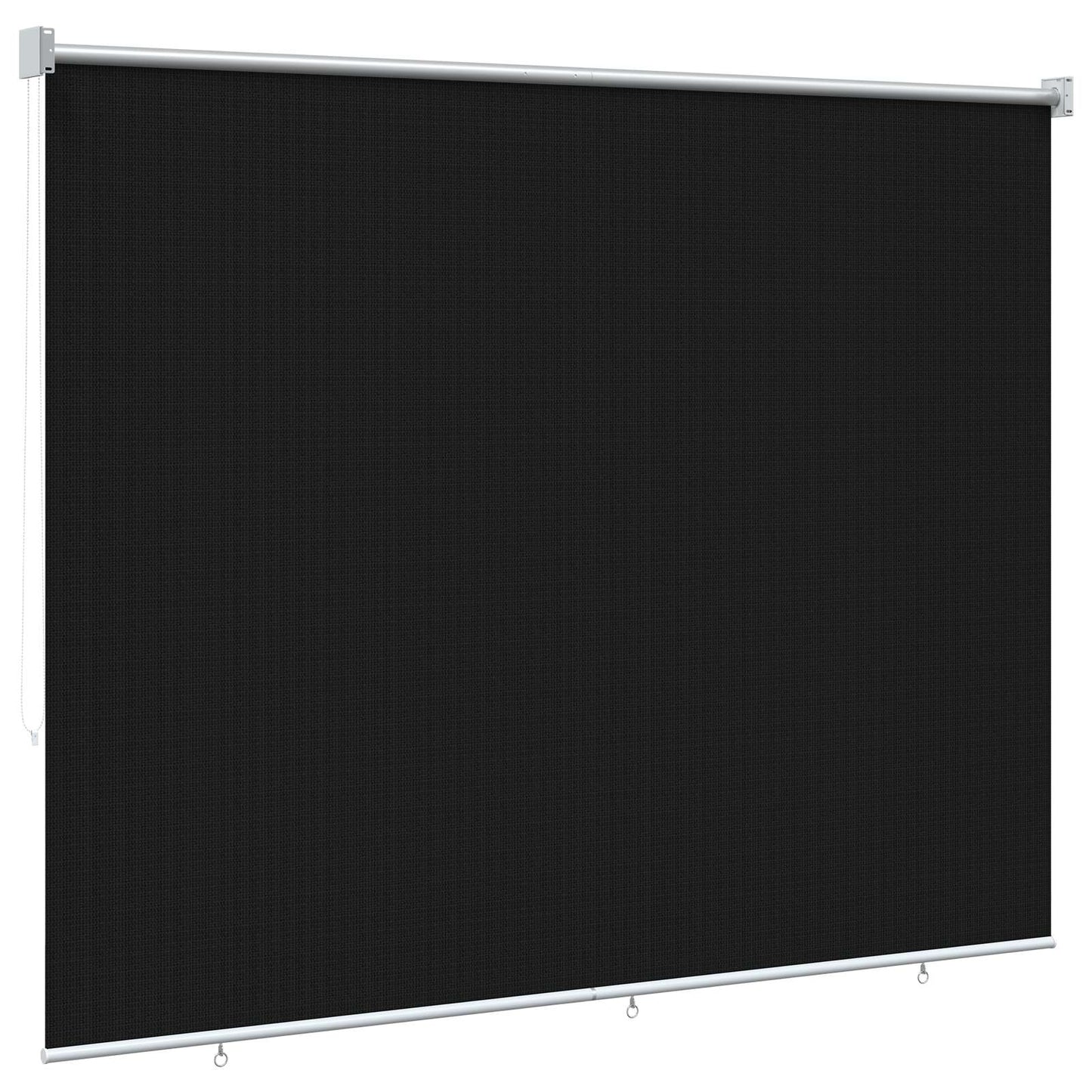 Buitenrolgordijn 90% UV-blok Zwart 200 x 140 cm HDPE is nu te koop bij PeponiXL, paradijselijk wonen!
