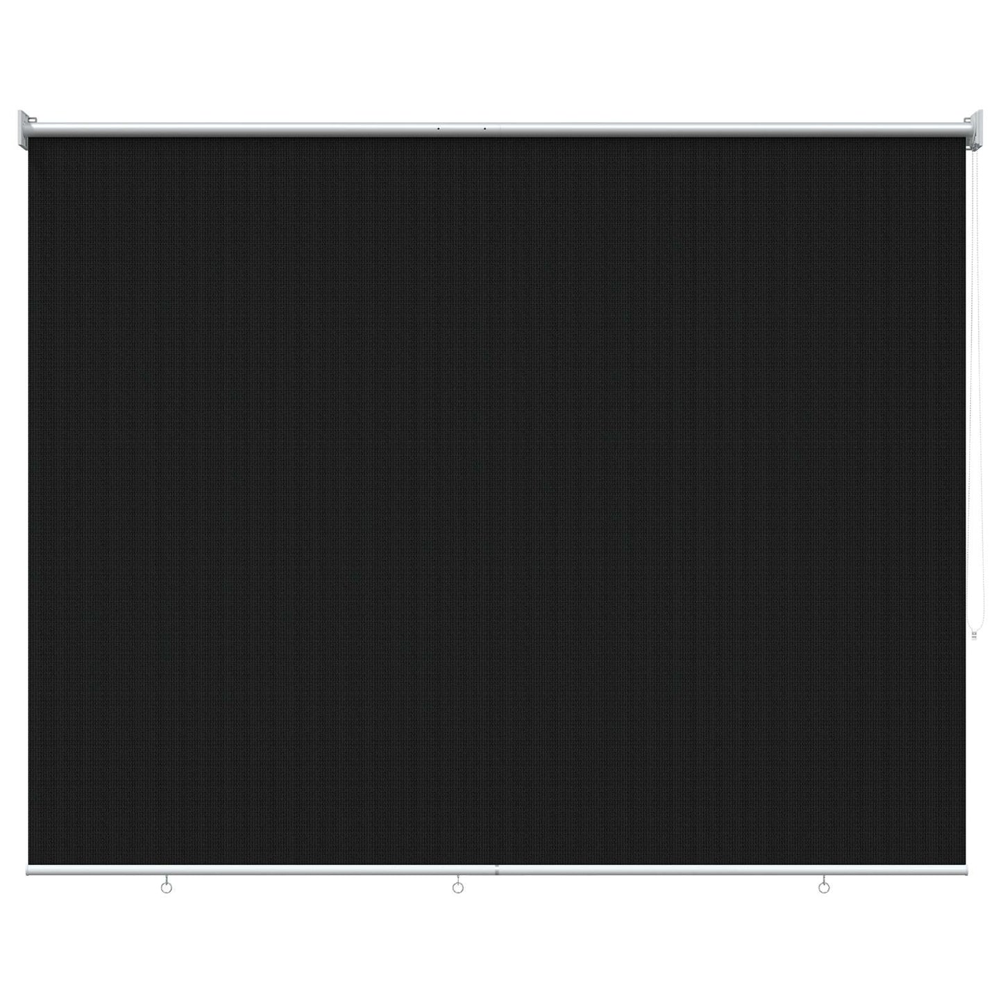 Buitenrolgordijn 90% UV-blok Zwart 200 x 140 cm HDPE is nu te koop bij PeponiXL, paradijselijk wonen!