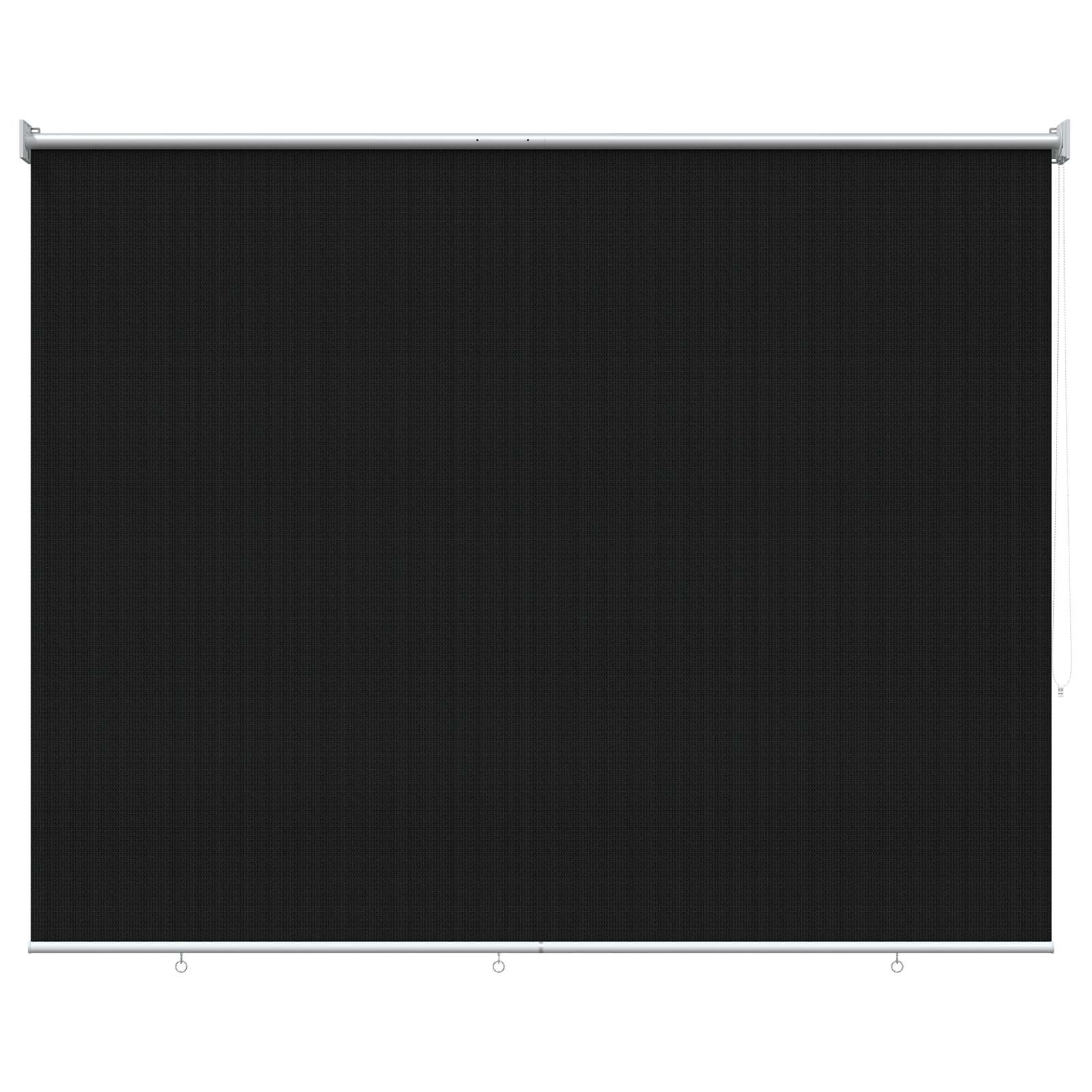 Buitenrolgordijn 90% UV-blok Zwart 200 x 140 cm HDPE is nu te koop bij PeponiXL, paradijselijk wonen!