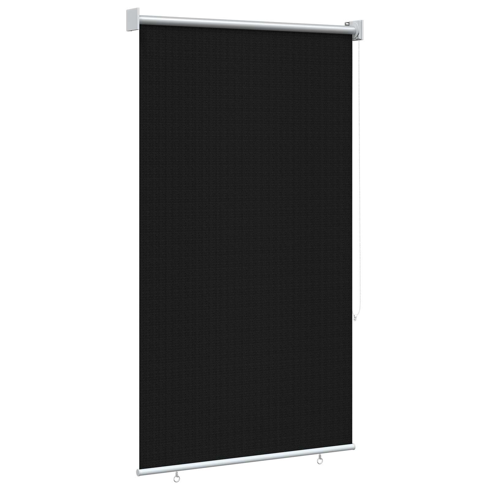 Buitenrolgordijn 90% UV-blok Zwart 80 x 230 cm HDPE is nu te koop bij PeponiXL, paradijselijk wonen!