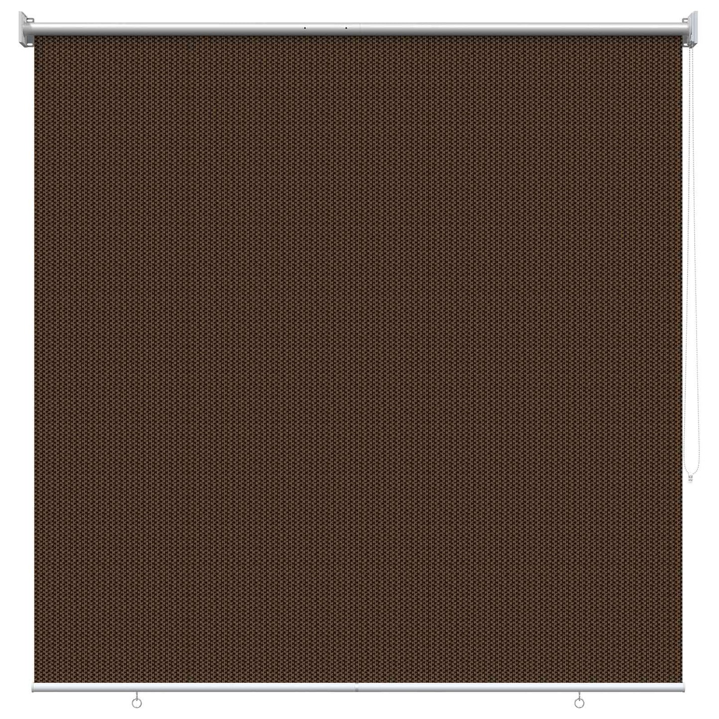 Buitenrolgordijn 90% UV-blok Bruin 120 x 230 cm HDPE is nu te koop bij PeponiXL, paradijselijk wonen!