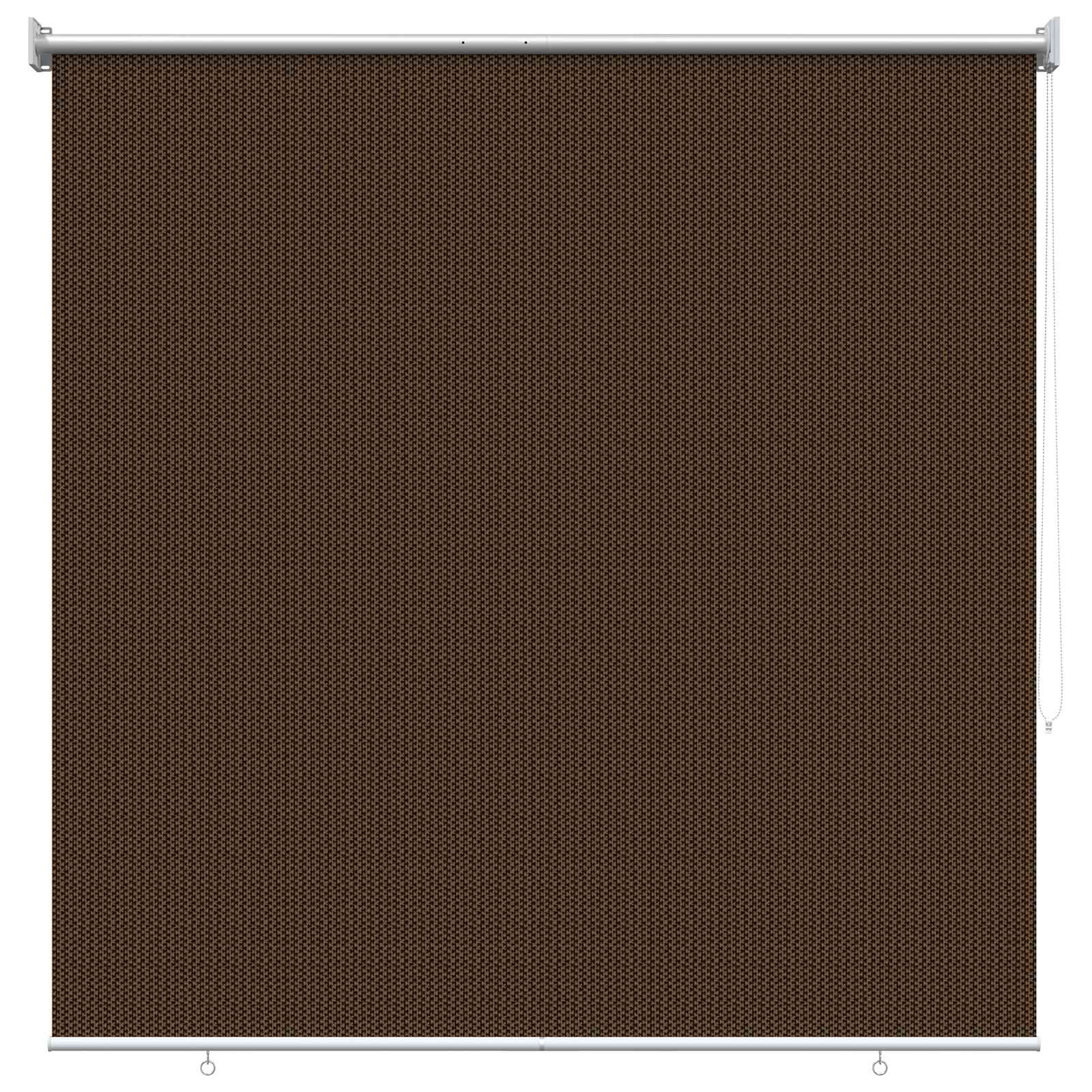 Buitenrolgordijn 90% UV-blok Bruin 120 x 230 cm HDPE is nu te koop bij PeponiXL, paradijselijk wonen!
