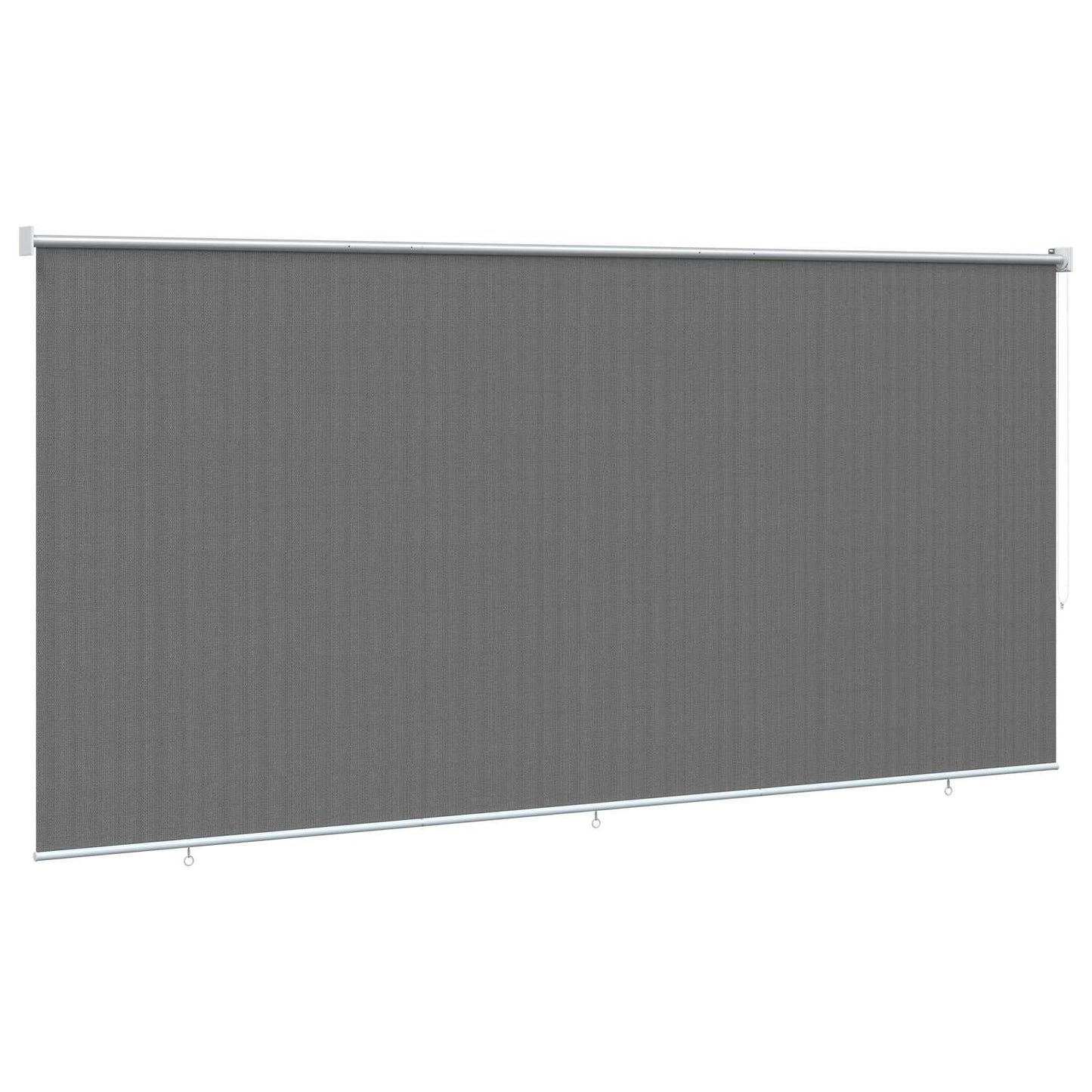 Buitenrolgordijn 90% UV-blok Lichtgrijs 400 x 140 cm HDPE is nu te koop bij PeponiXL, paradijselijk wonen!