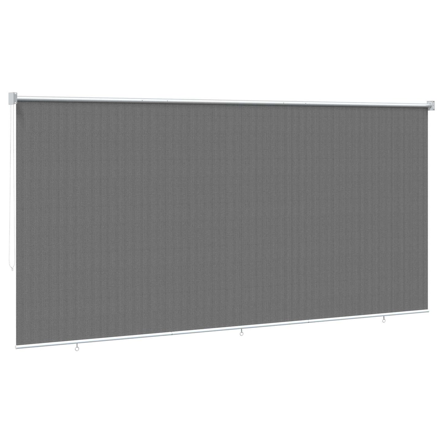 Buitenrolgordijn 90% UV-blok Lichtgrijs 400 x 140 cm HDPE is nu te koop bij PeponiXL, paradijselijk wonen!