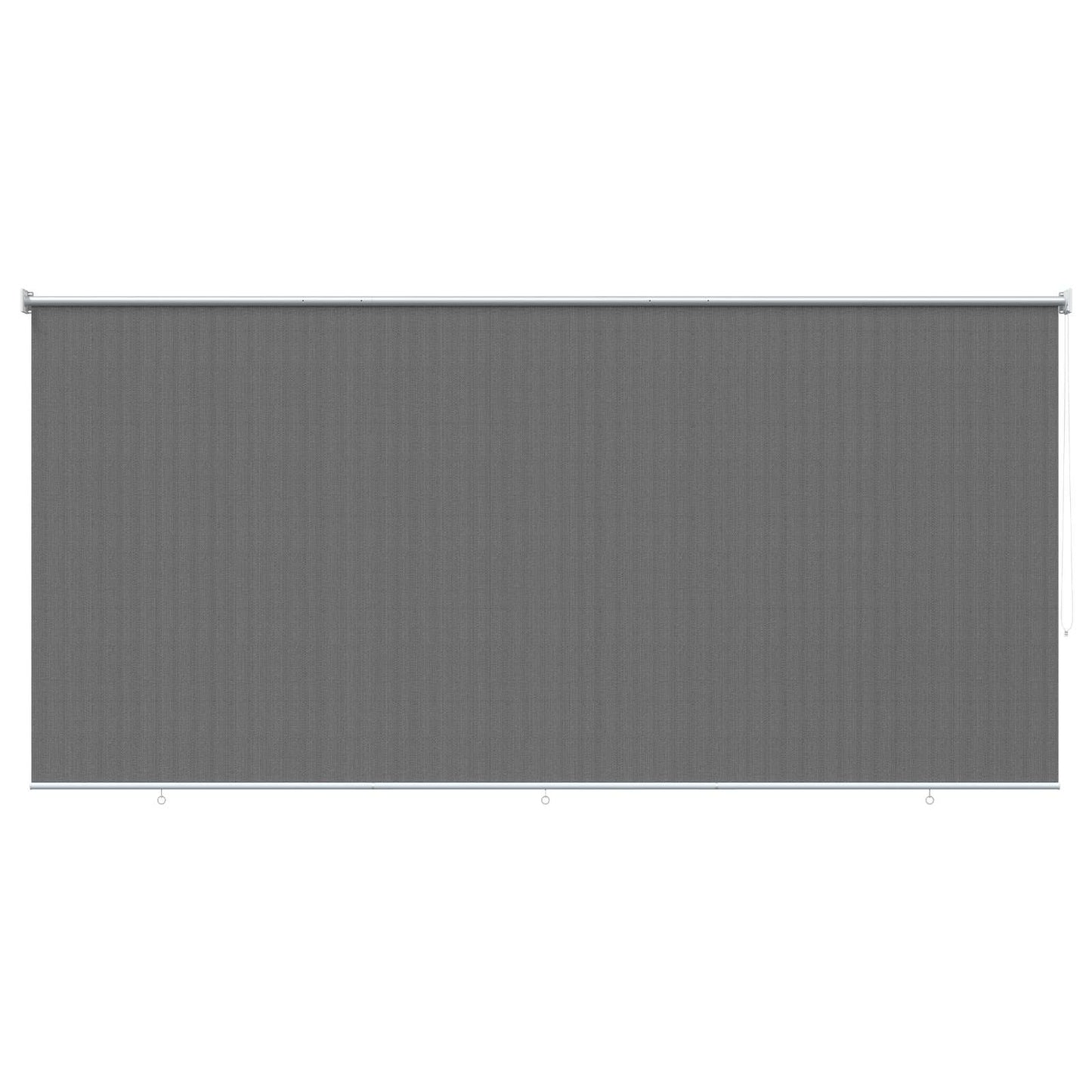 Buitenrolgordijn 90% UV-blok Lichtgrijs 400 x 140 cm HDPE is nu te koop bij PeponiXL, paradijselijk wonen!