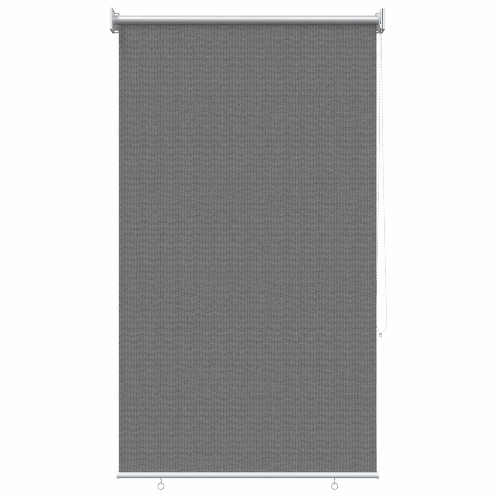 Buitenrolgordijn 90% UV-blok Lichtgrijs 80 x 230 cm HDPE is nu te koop bij PeponiXL, paradijselijk wonen!