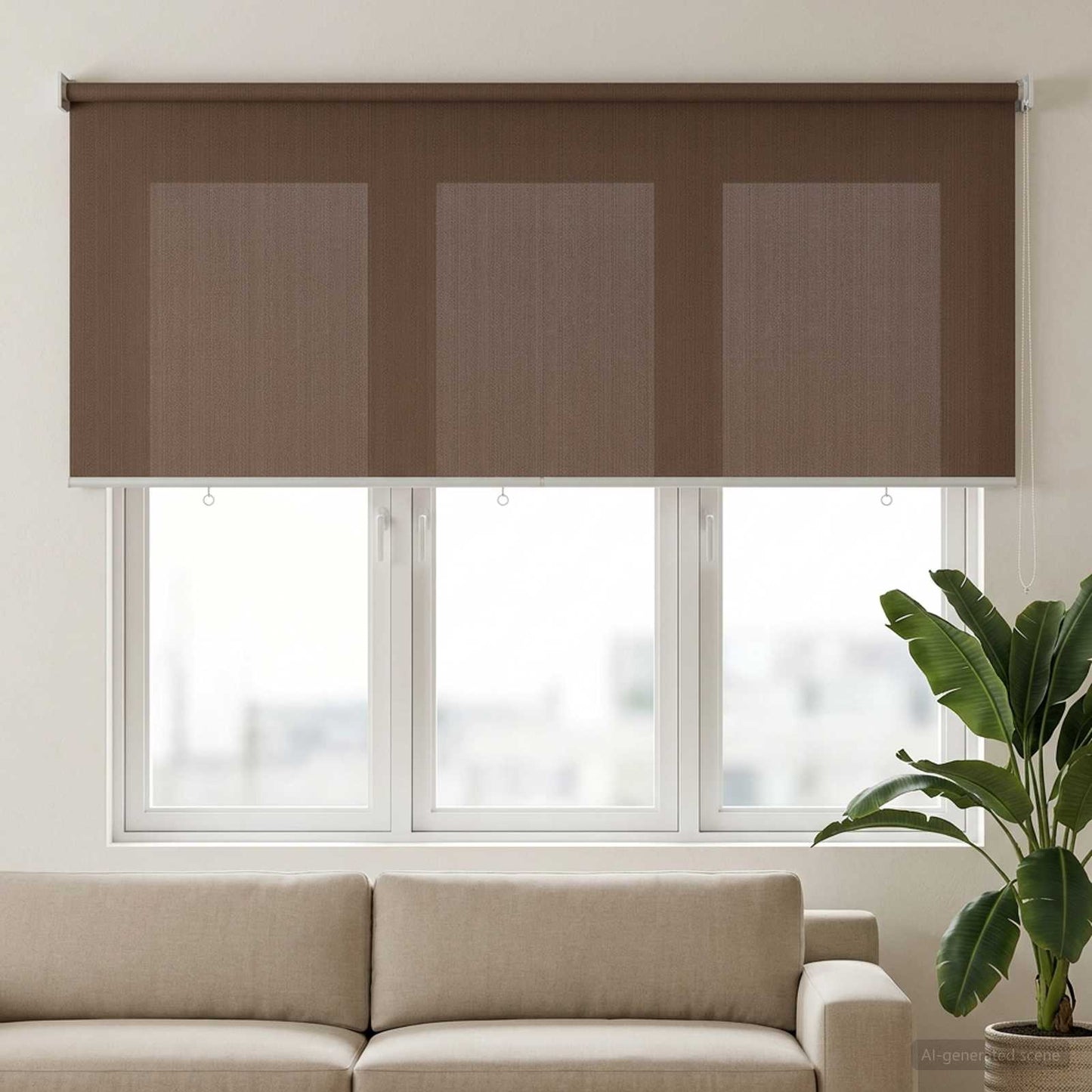 Buitenrolgordijn 90% UV-blok Taupe 200 x 140 cm HDPE is nu te koop bij PeponiXL, paradijselijk wonen!