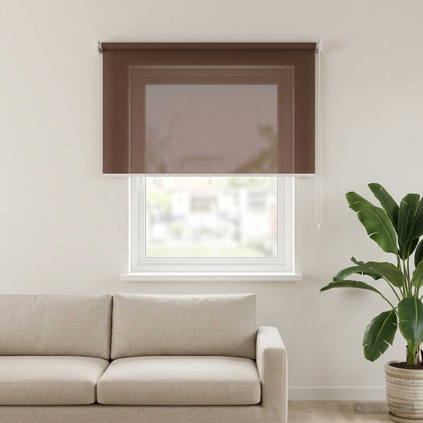 Buitenrolgordijn 90% UV-blok Taupe 240 x 140 cm HDPE is nu te koop bij PeponiXL, paradijselijk wonen!