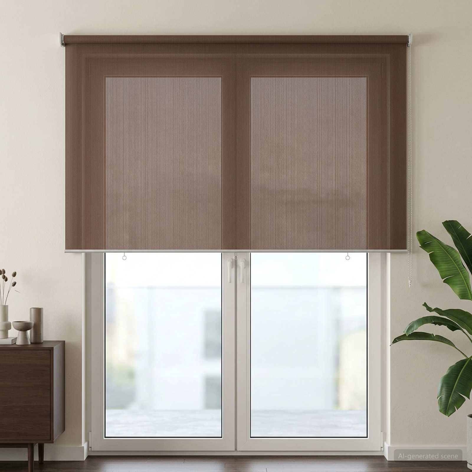Buitenrolgordijn 90% UV-blok Taupe 240 x 230 cm HDPE is nu te koop bij PeponiXL, paradijselijk wonen!