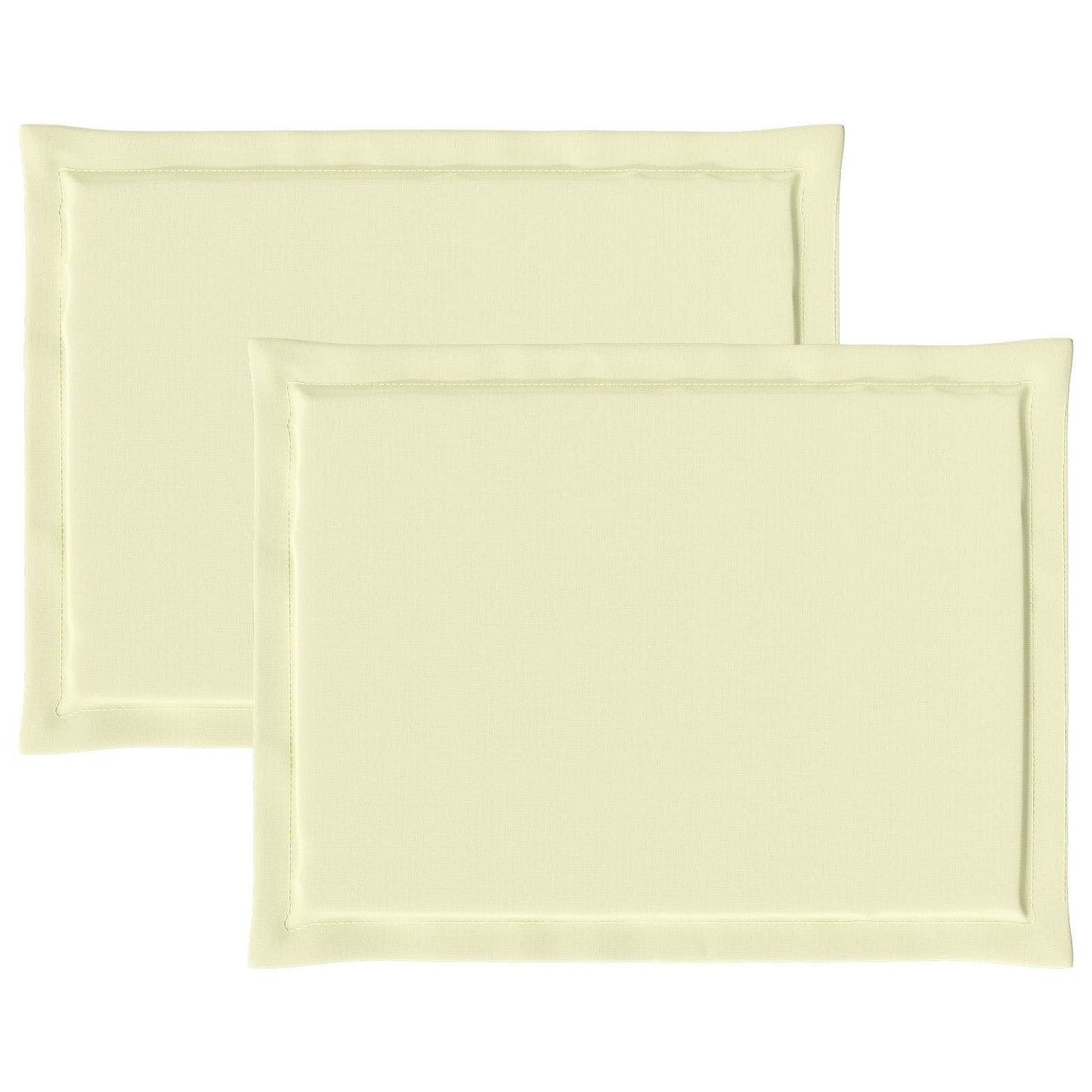 Zitkussens 2 st. Crème 47 x 36 x 2 cm Polyester is nu te koop bij PeponiXL, paradijselijk wonen!